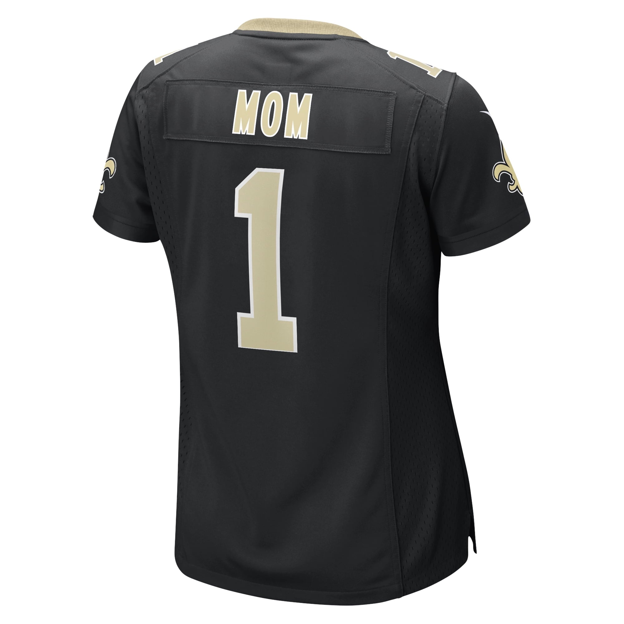Women's Nike Number 1 Mom Black New Orleans Saints Game Jersey
