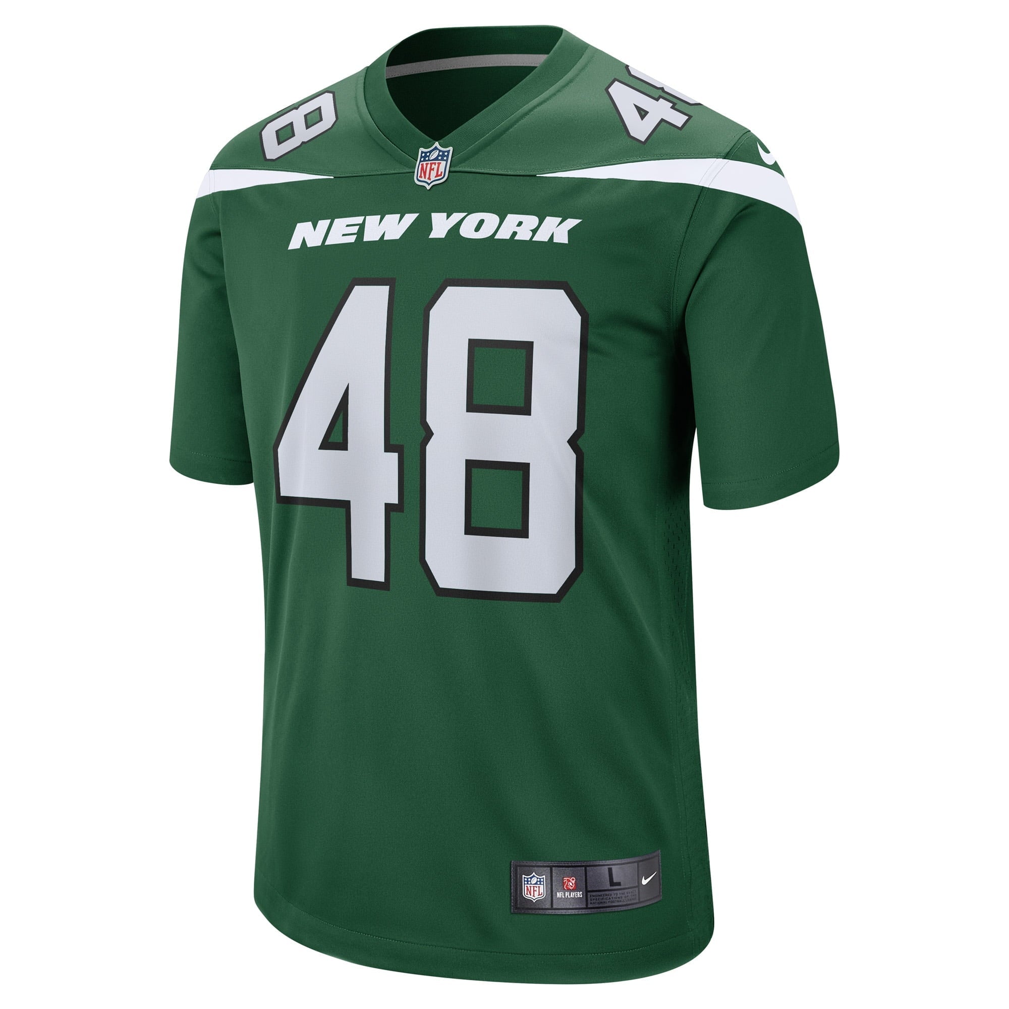Women's Nike Nick Bawden Gotham Green New York Jets Game Player Jersey