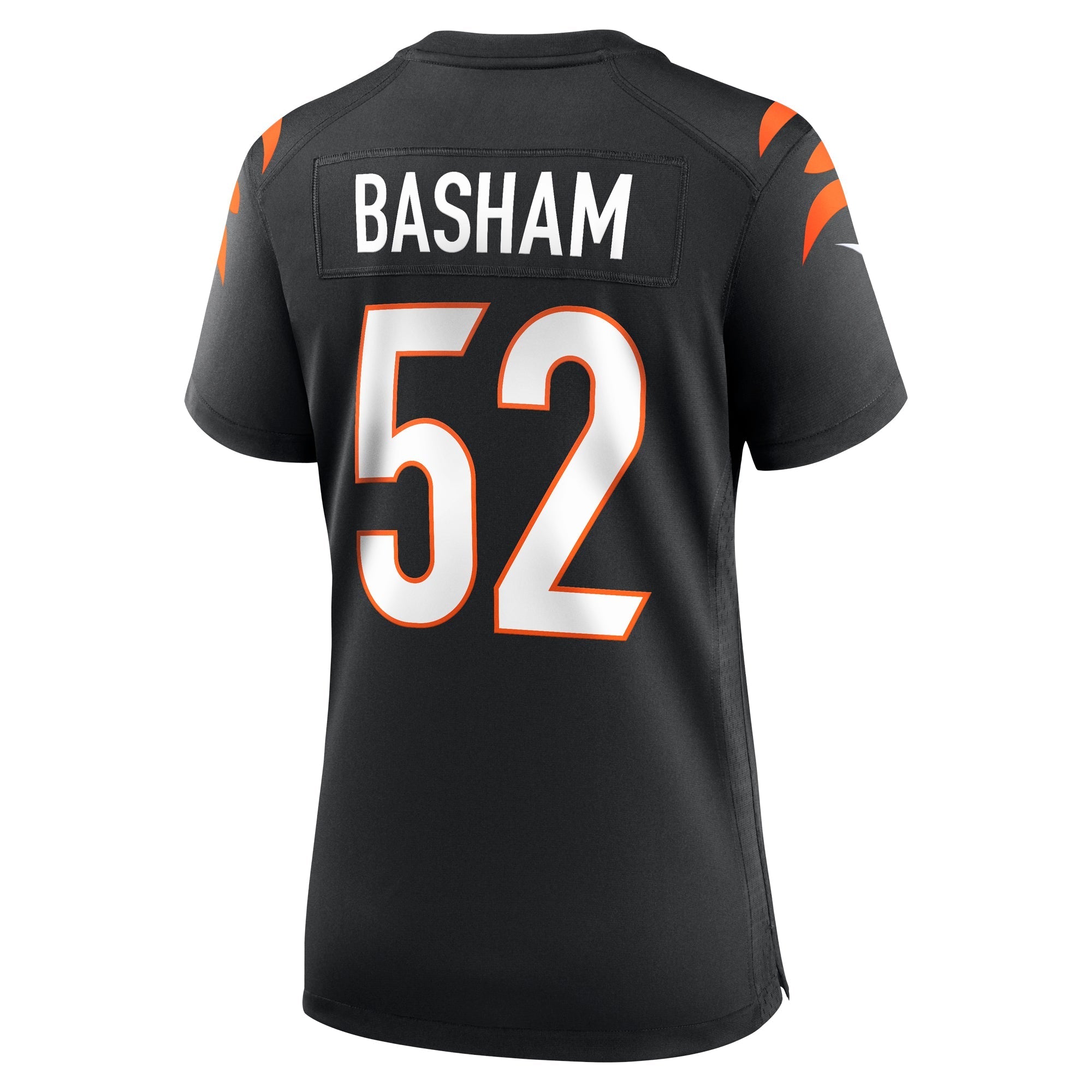 Women's Nike Tarell Basham Black Cincinnati Bengals Team Game Jersey