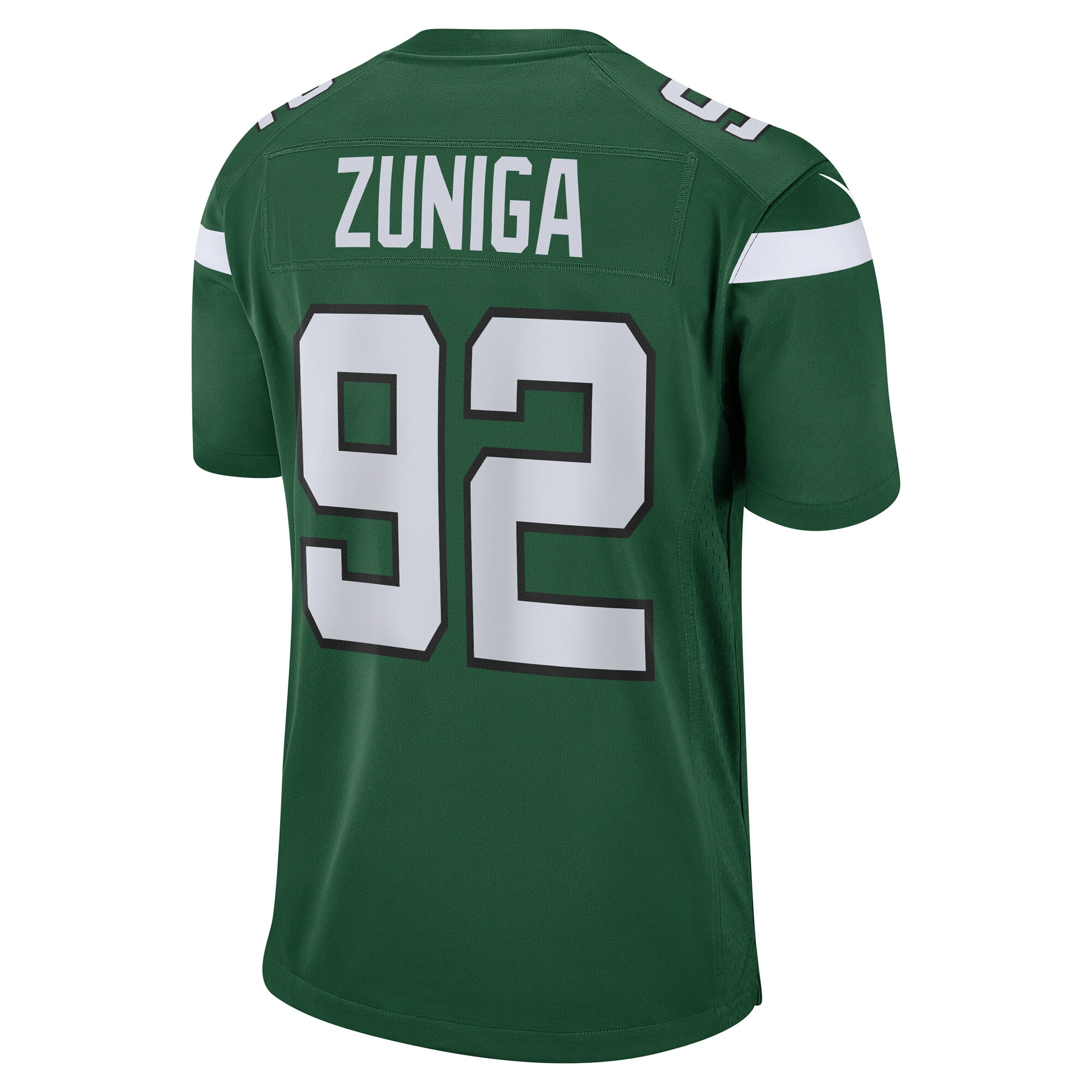 Jabari Zuniga New York Jets Nike Game Jersey - Gotham Green