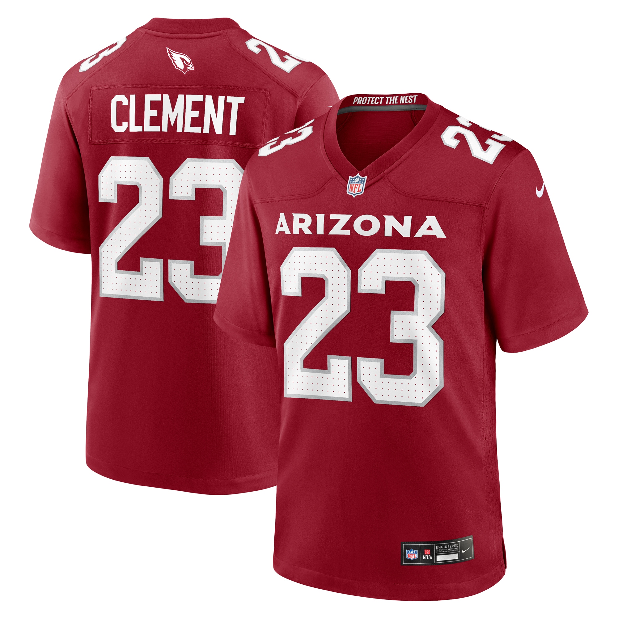 Corey Clement Arizona Cardinals Nike Team Game Jersey -  Cardinal