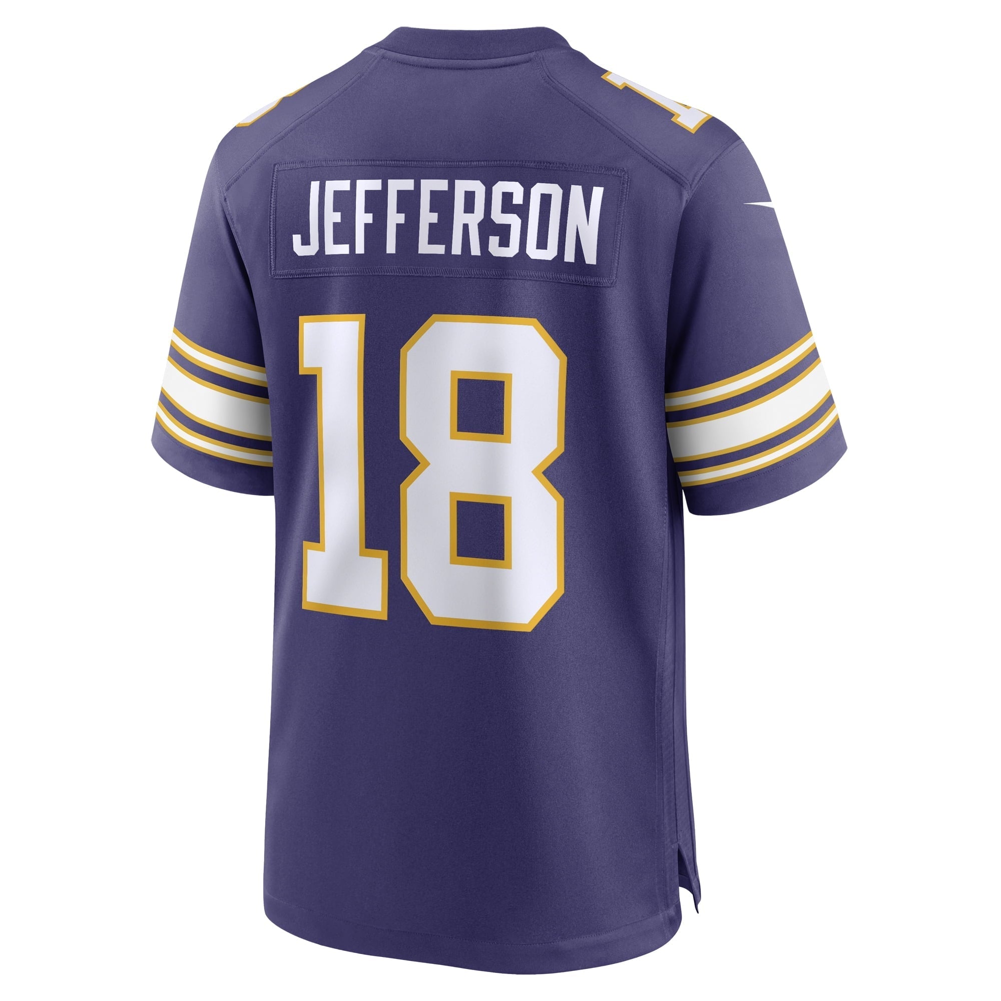 Men's Nike Justin Jefferson Purple Minnesota Vikings Classic Player Game Jersey