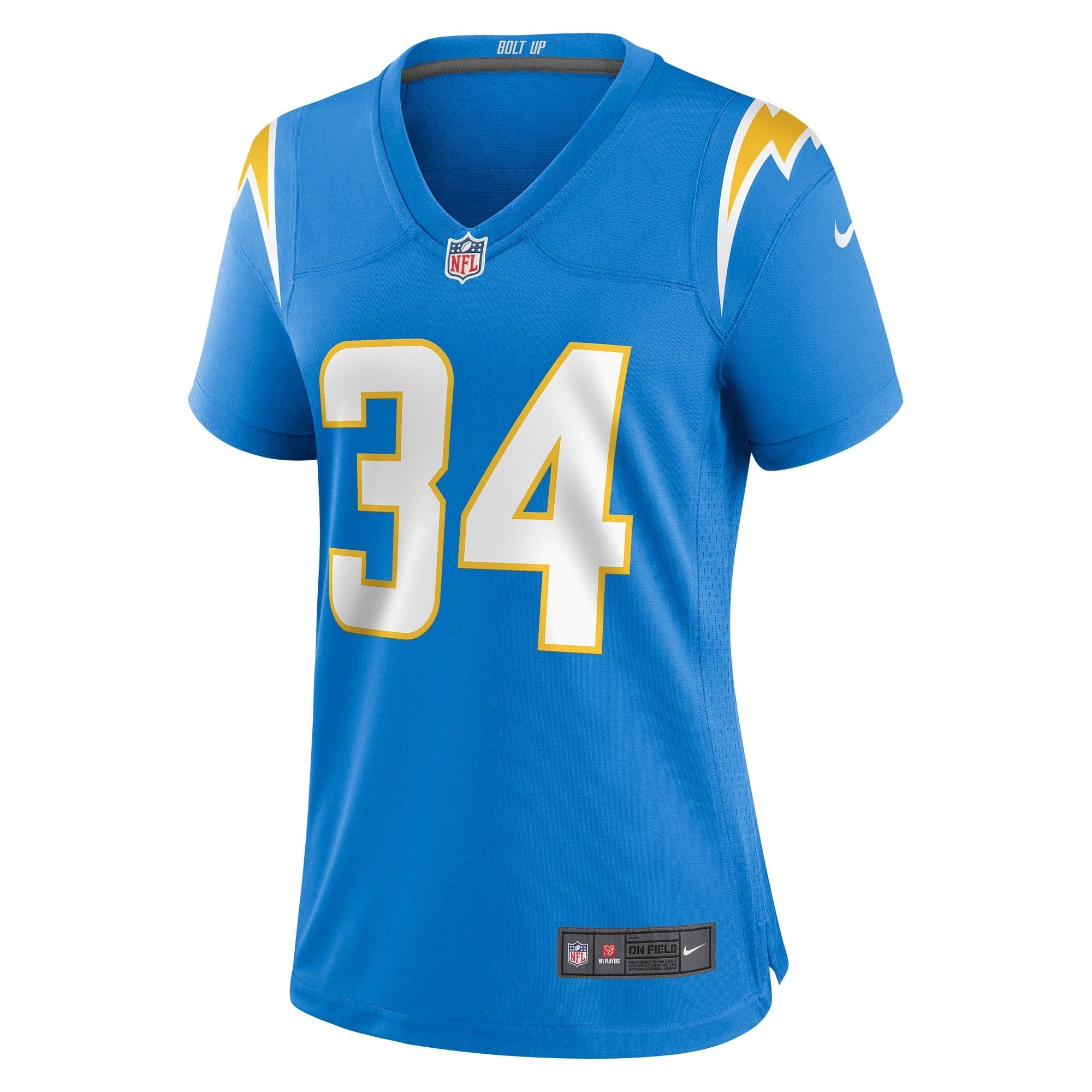 Women's Nike Larry Rountree III Powder Blue Los Angeles Chargers Player Game Jersey