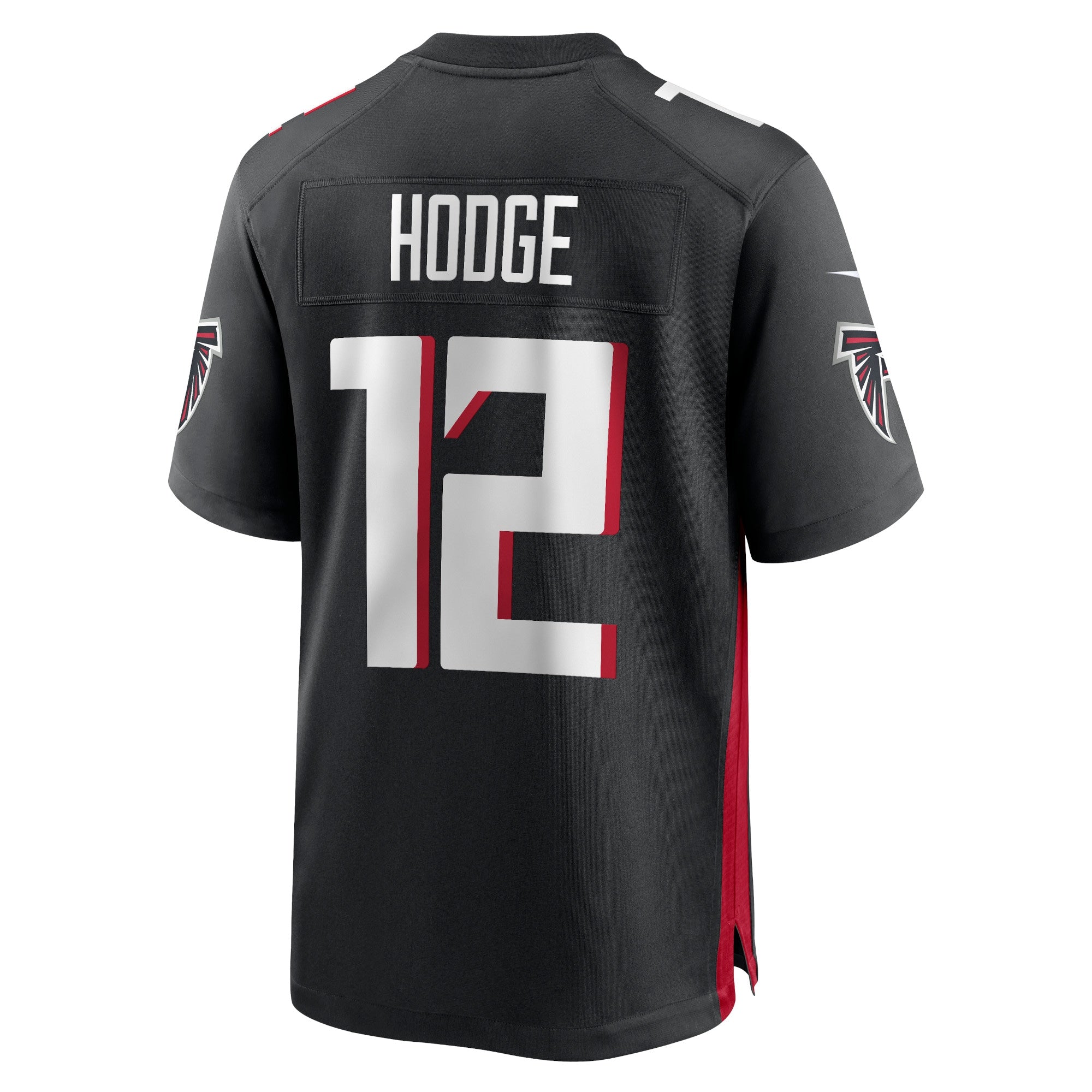 Men's Nike KhaDarel Hodge Black Atlanta Falcons Game Jersey