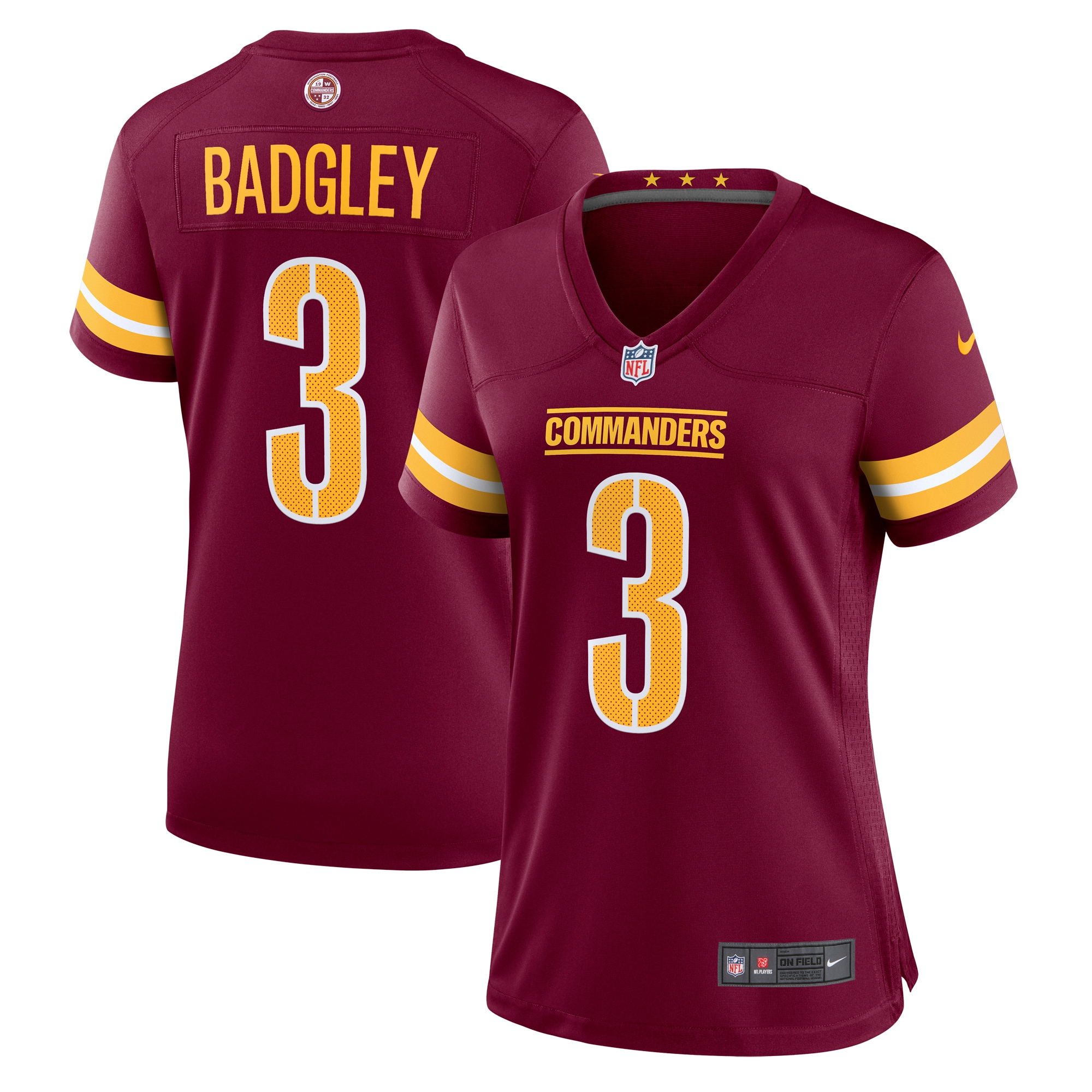 Michael Badgley Washington Commanders Nike Women's  Game Jersey - Burgundy