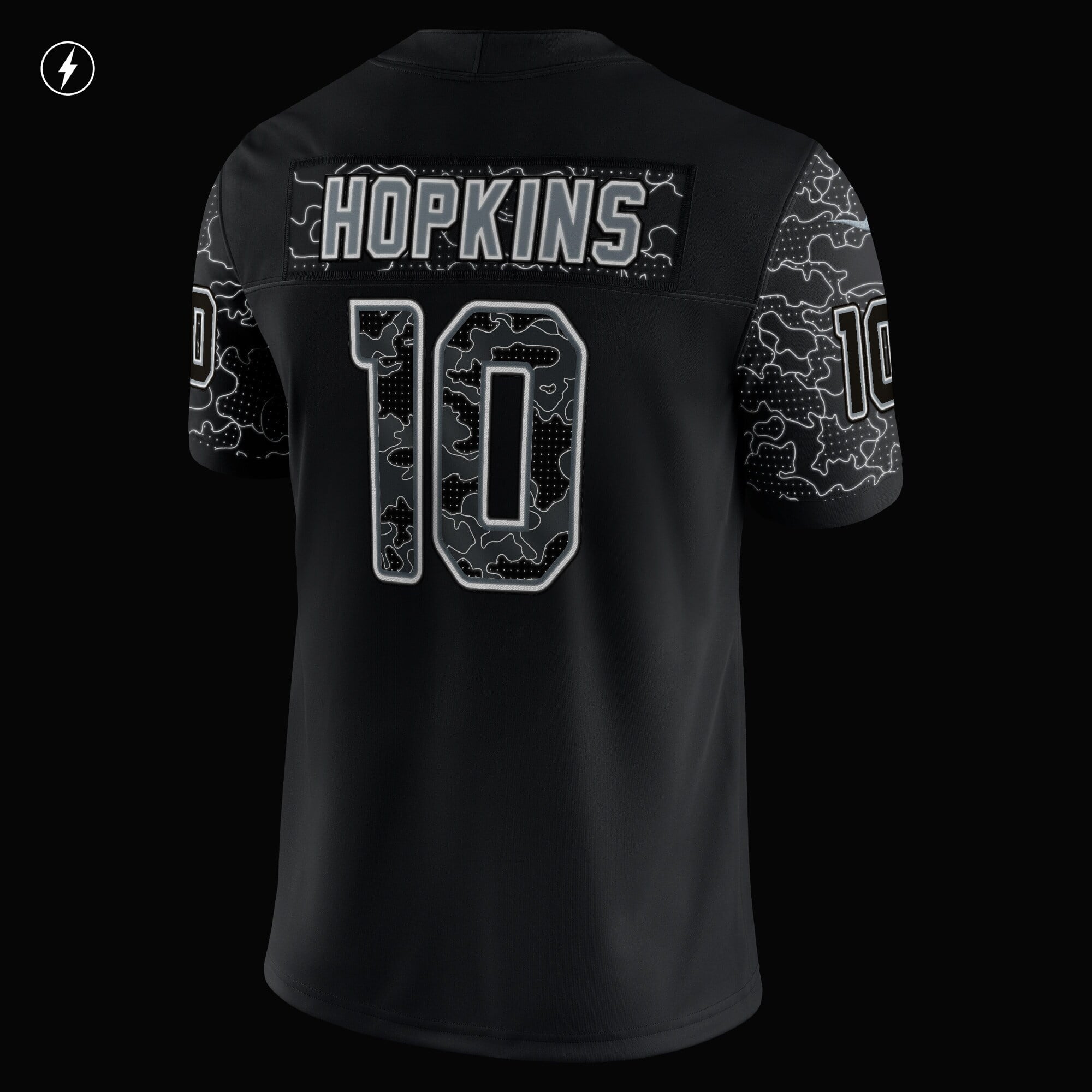 Men's Nike DeAndre Hopkins Black Arizona Cardinals RFLCTV Limited Jersey