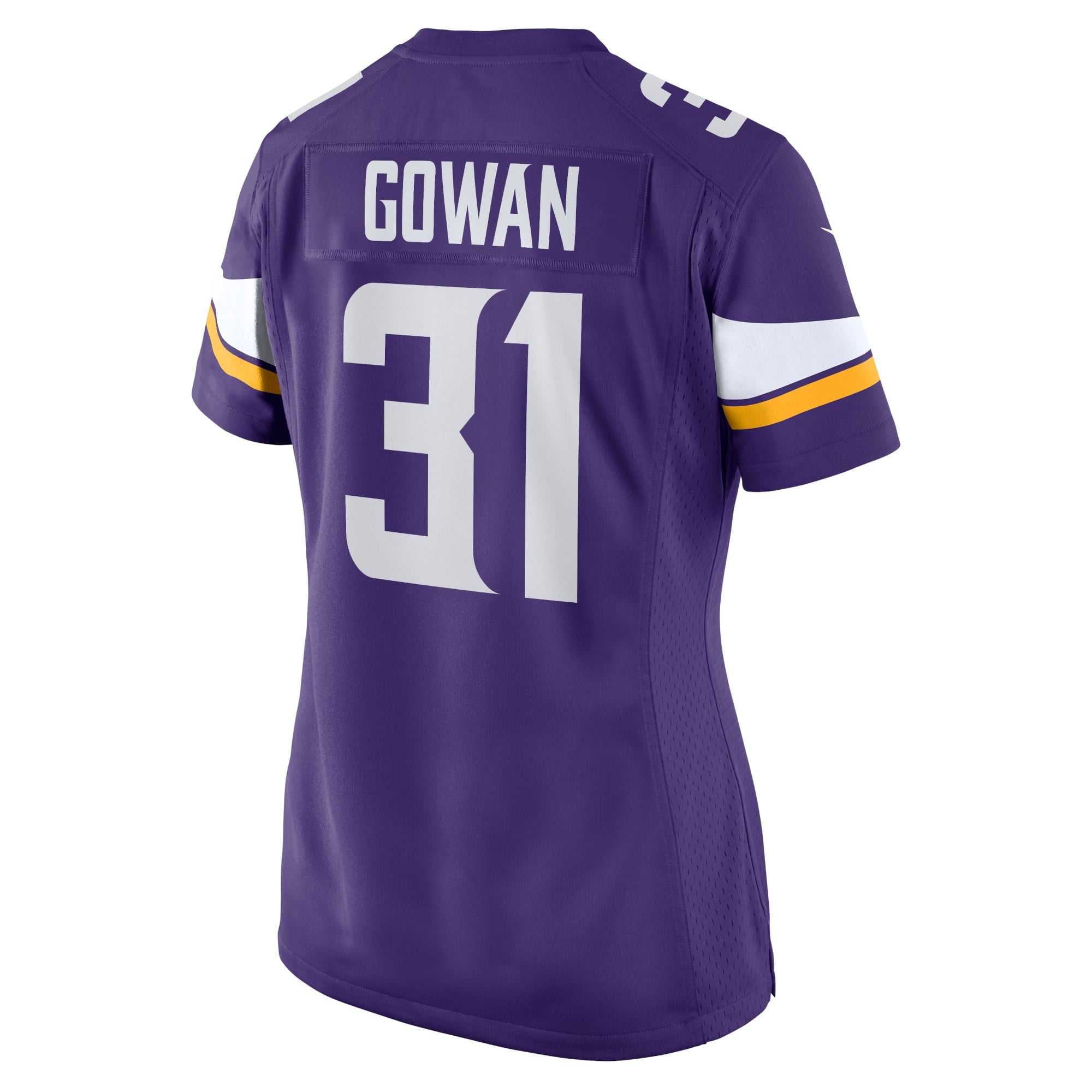 Women's Nike Tay Gowan Purple Minnesota Vikings Home Game Player Jersey