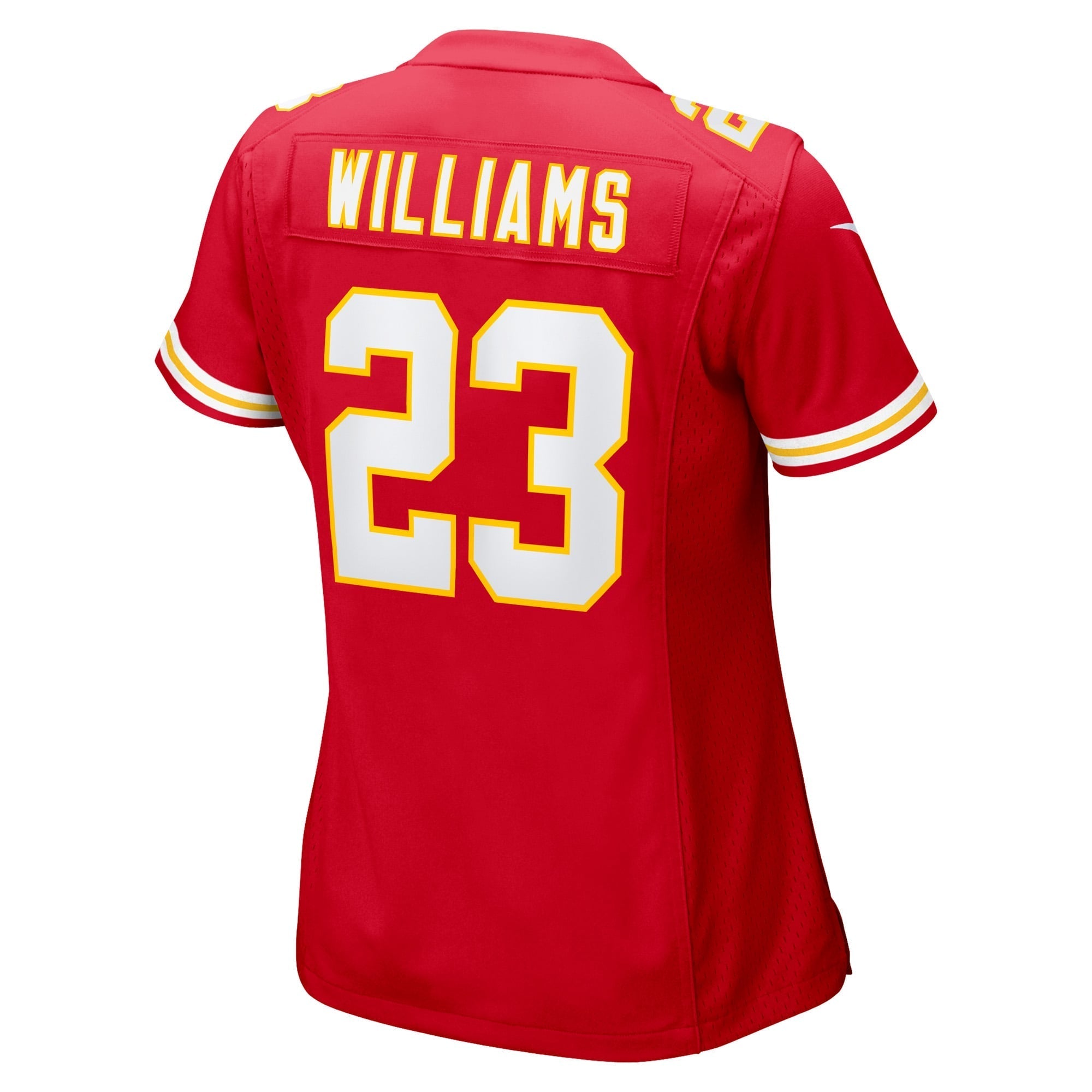 Women's Nike Joshua Williams Red Kansas City Chiefs Game Player Jersey