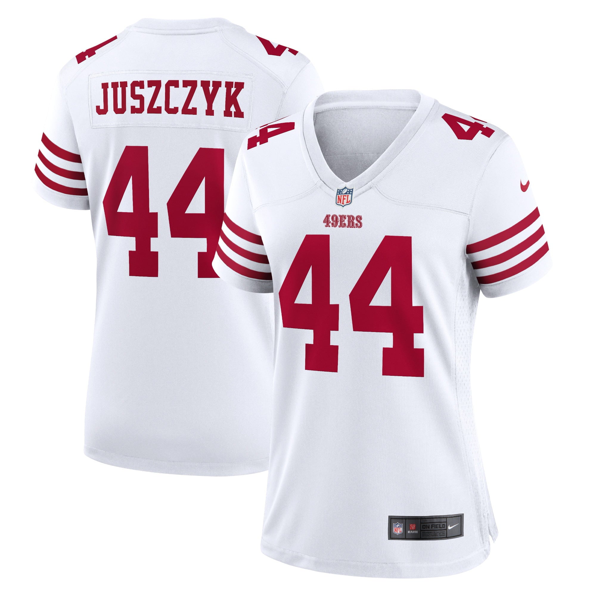 Women's Nike Kyle Juszczyk White San Francisco 49ers Player Game Jersey