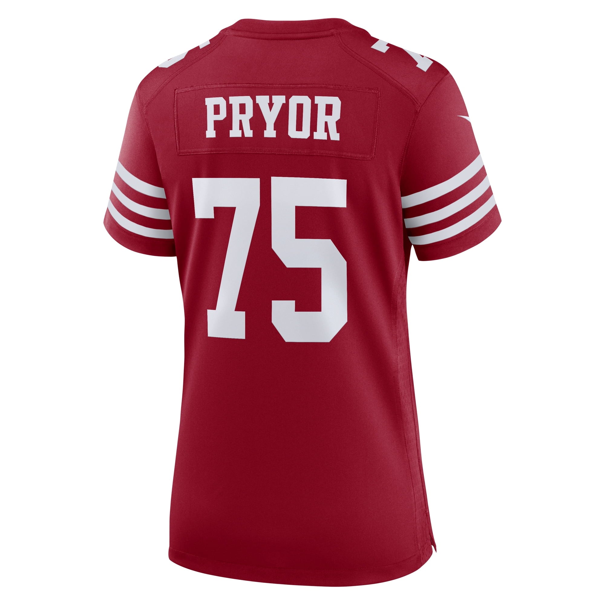 Women's Nike Matt Pryor Scarlet San Francisco 49ers Game Jersey