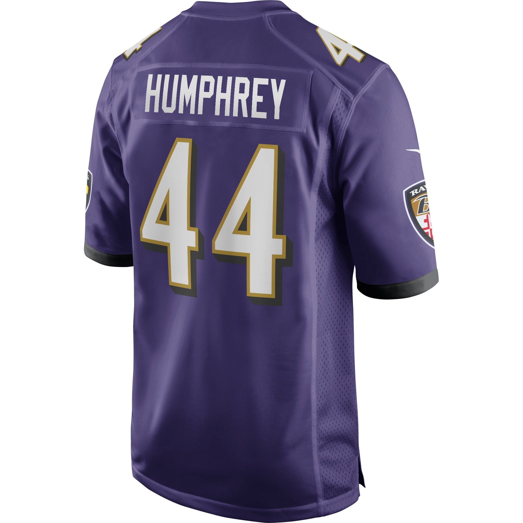 Men's Nike Marlon Humphrey Purple Baltimore Ravens Game Jersey