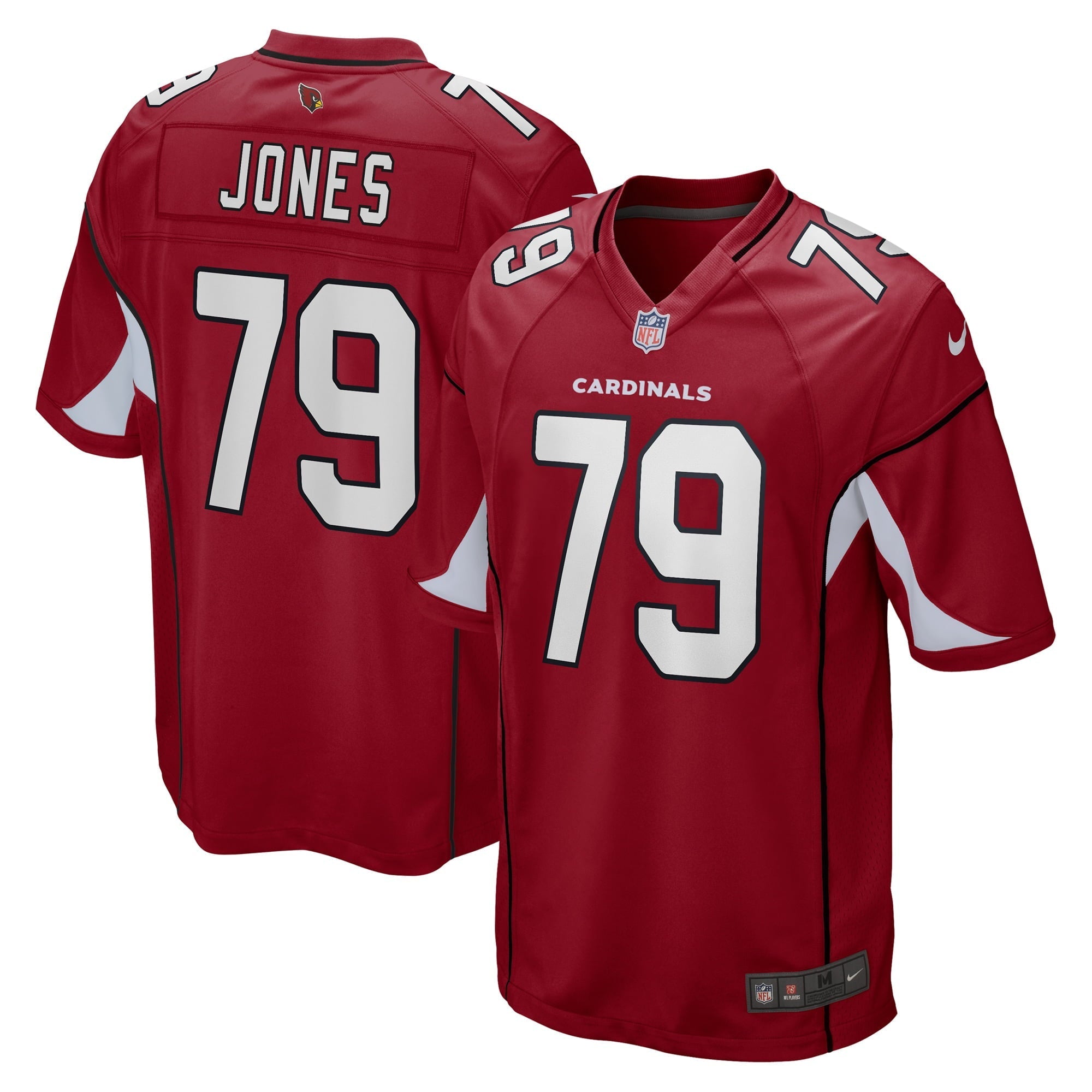 Men's Nike Josh Jones Cardinal Arizona Cardinals Game Jersey