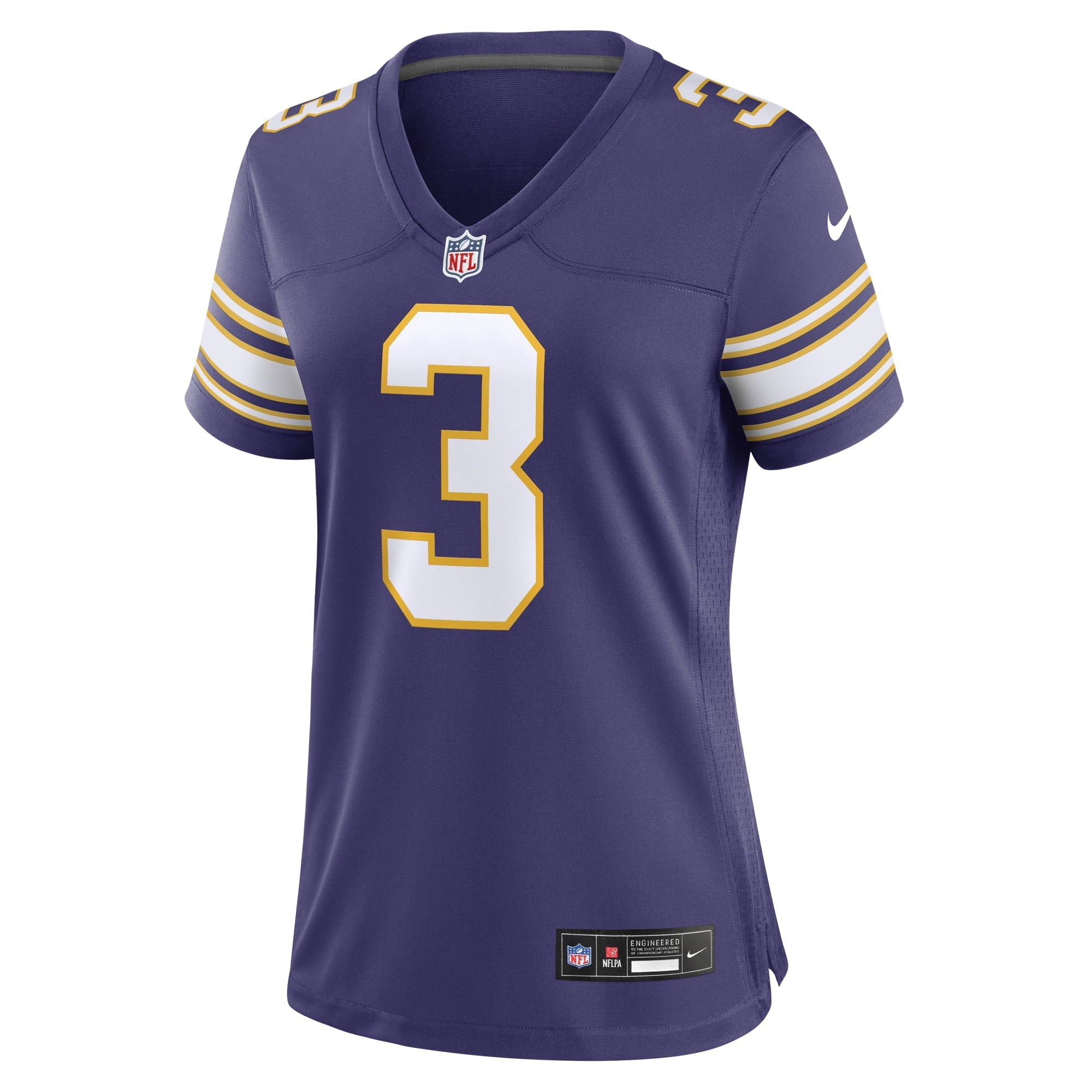 Women's Nike Jordans Addison Purple Minnesota Vikings Classic Player Game Jersey