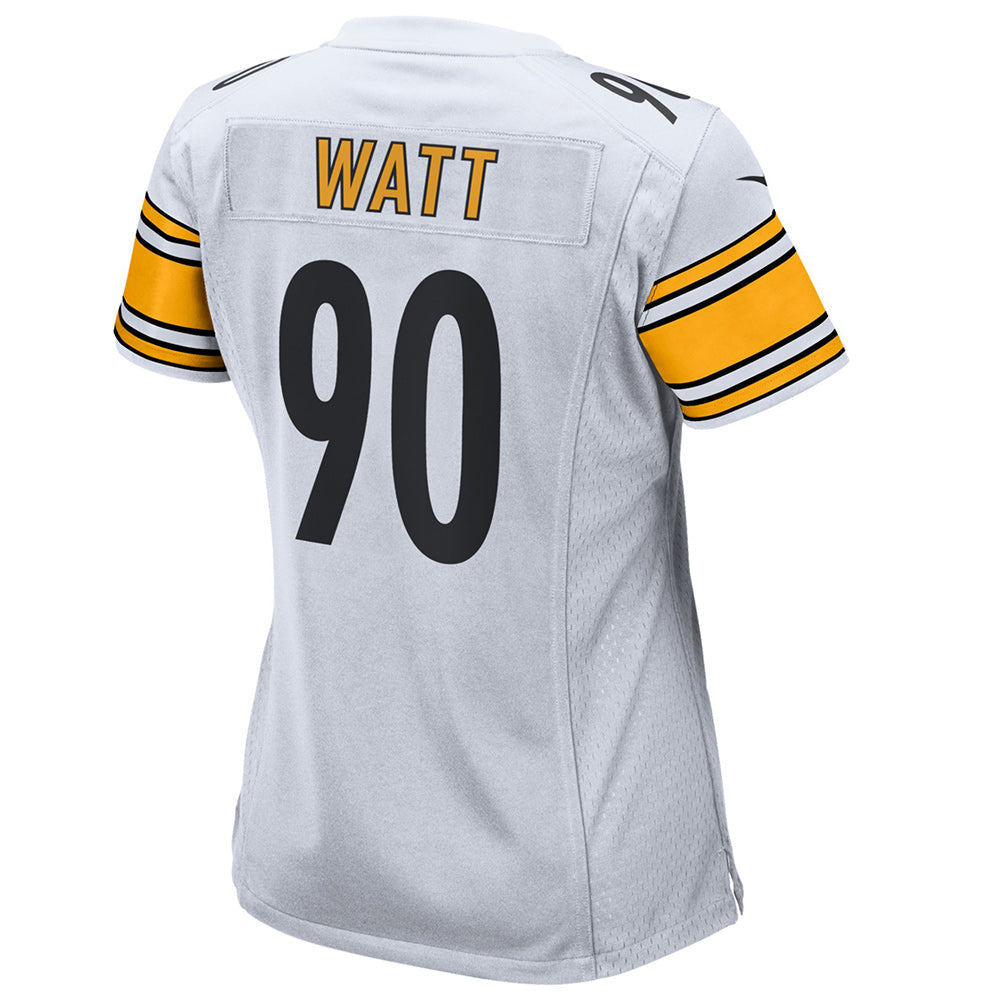 Womens Pittsburgh Steelers TJ Watt Game Vapor Jersey White