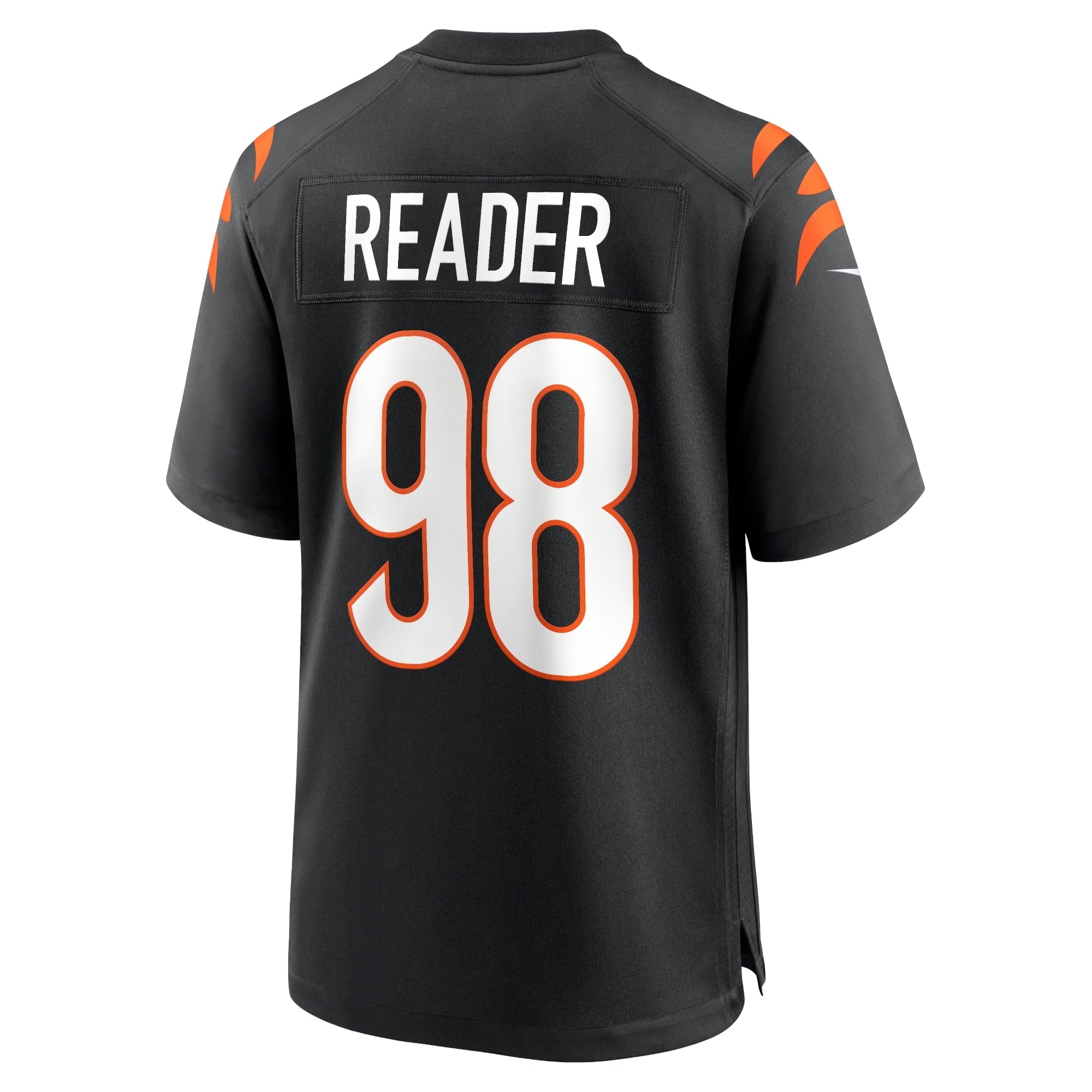 Men's Nike D.J. Reader Black Cincinnati Bengals Game Jersey