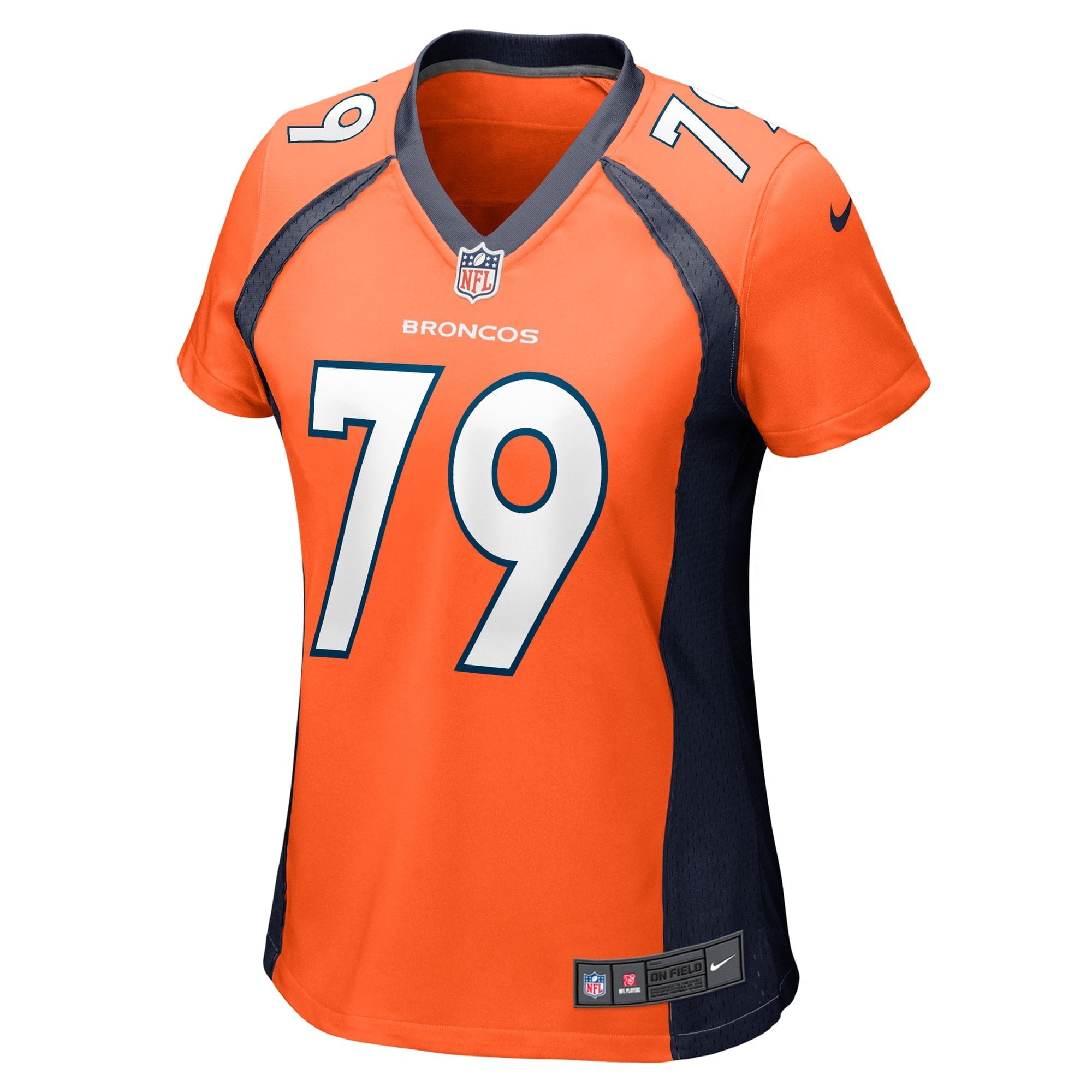 Women's Nike Lloyd Cushenberry III Orange Denver Broncos Game Player Jersey