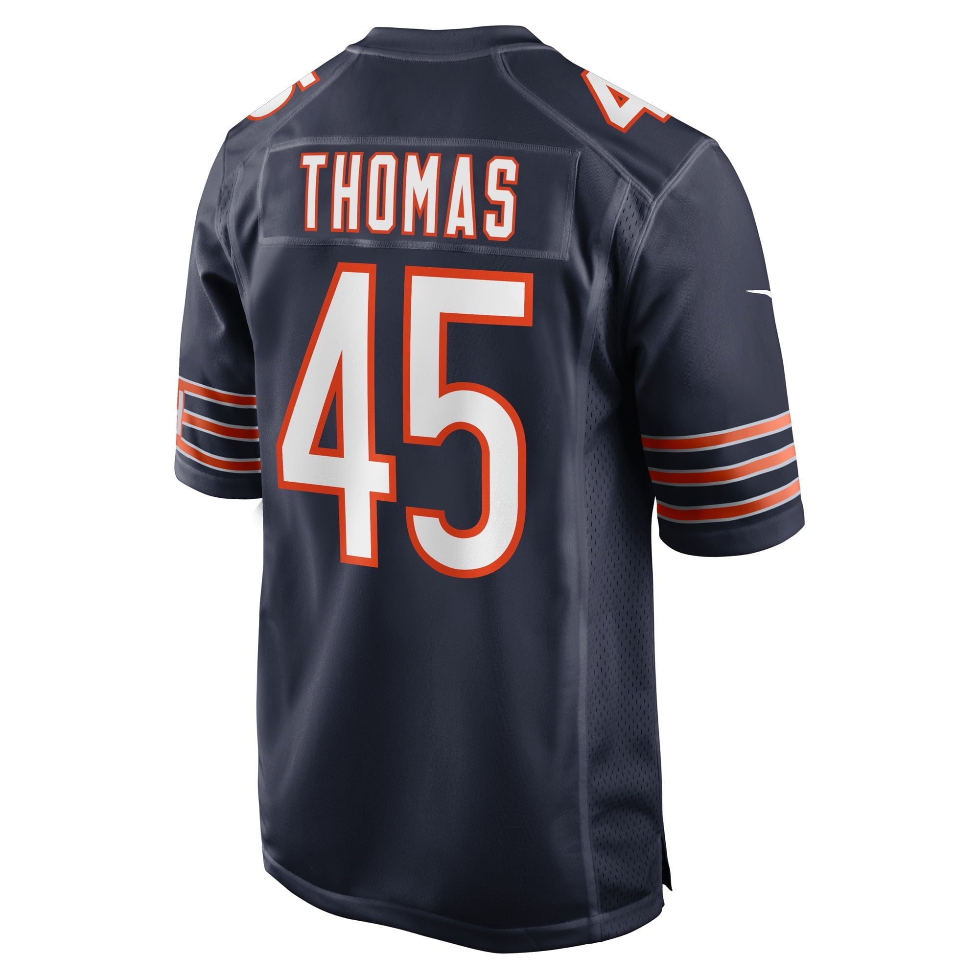 Men's Nike Joe Thomas Navy Chicago Bears Game Player Jersey