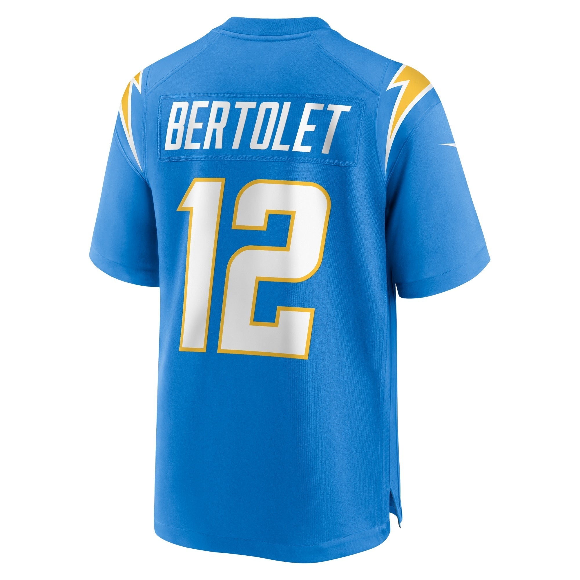 Men's Nike Taylor Bertolet Powder Blue Los Angeles Chargers Home Game Player Jersey