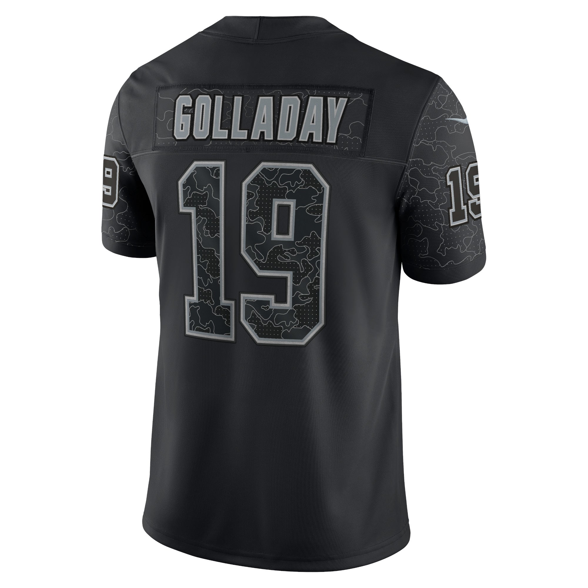 Men's Nike Kenny Golladay Black New York Giants RFLCTV Limited Jersey