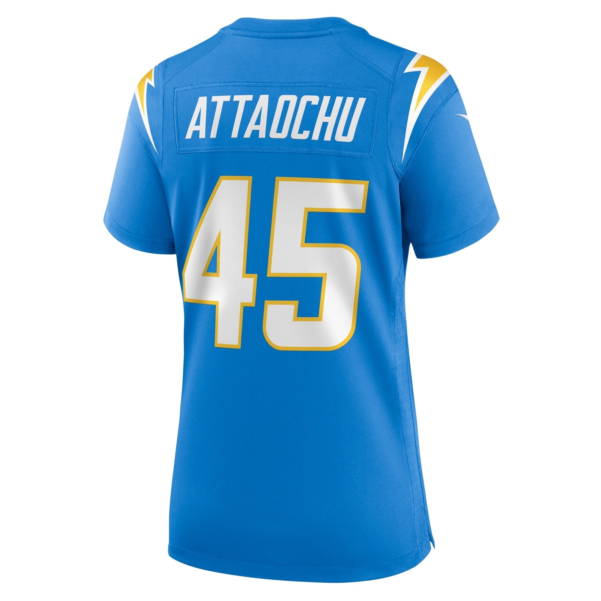 Women's Nike Jeremiah Attaochu Powder Blue Los Angeles Chargers Home Game Player Jersey