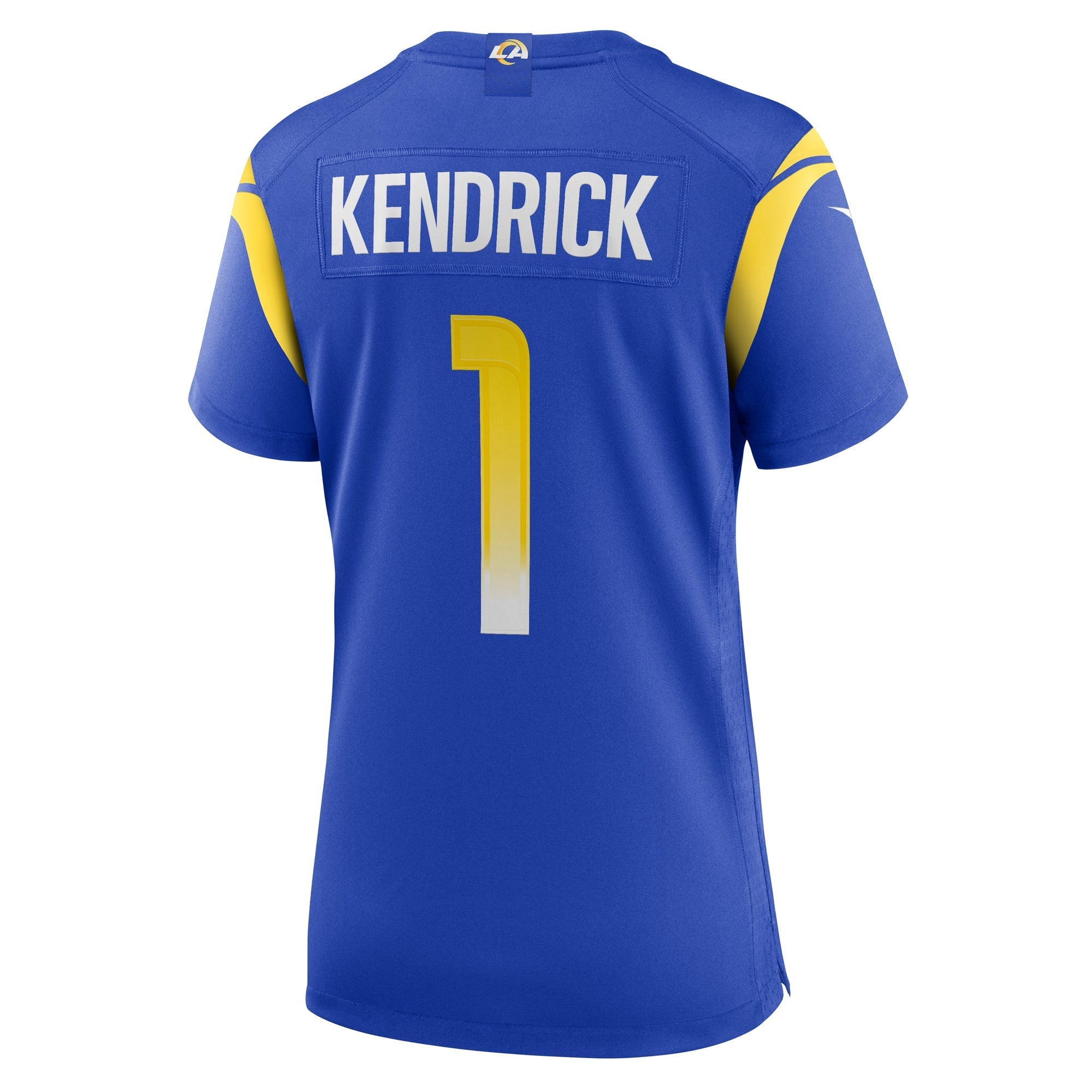 Women's Nike Derion Kendrick Royal Los Angeles Rams Home Game Jersey