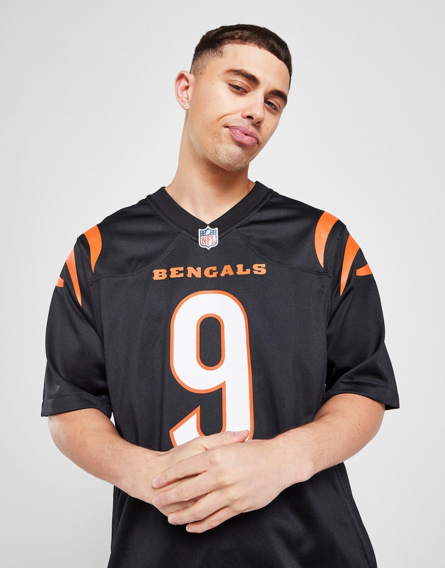 Sale Nike NFL Cincinnati Bengals Burrow #9 Jersey Sort S