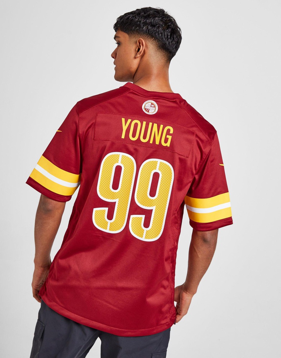 Outlet Nike NFL Washington Commanders Young #99 Jersey Rød S