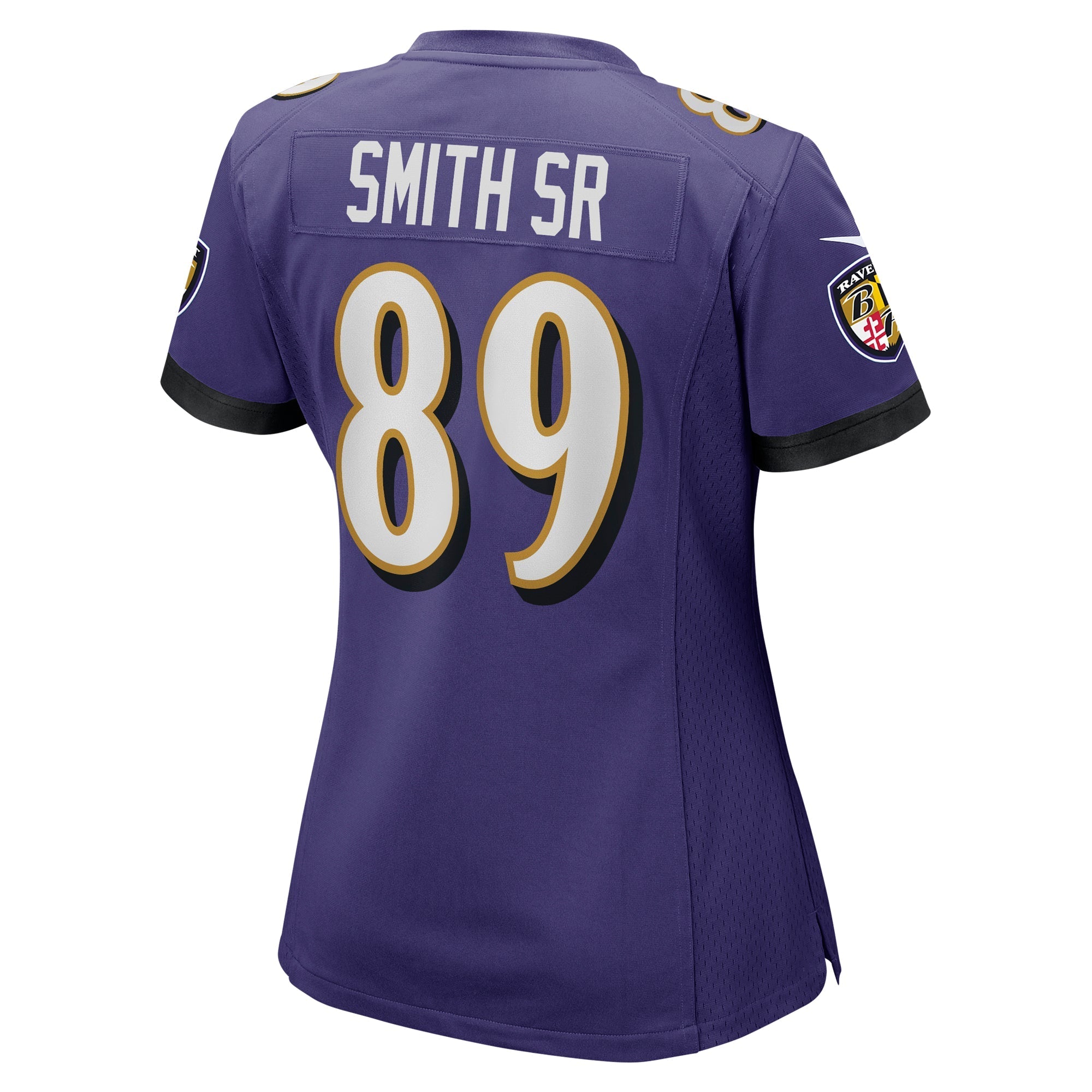 Women's Nike Steve Smith Sr. Purple Baltimore Ravens Retired Player Game Jersey