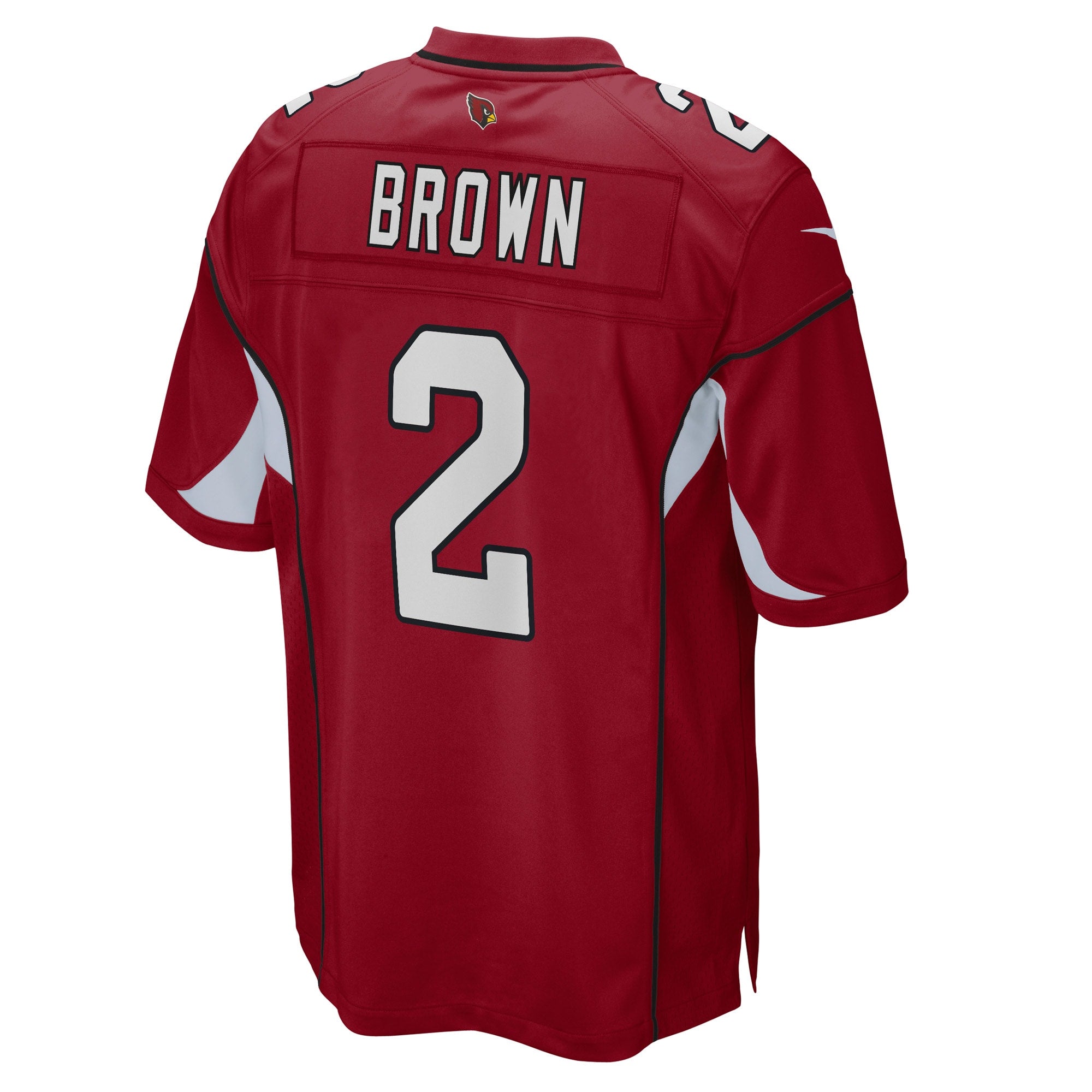 Men's Nike Marquise Brown Cardinal Arizona Cardinals Game Player Jersey