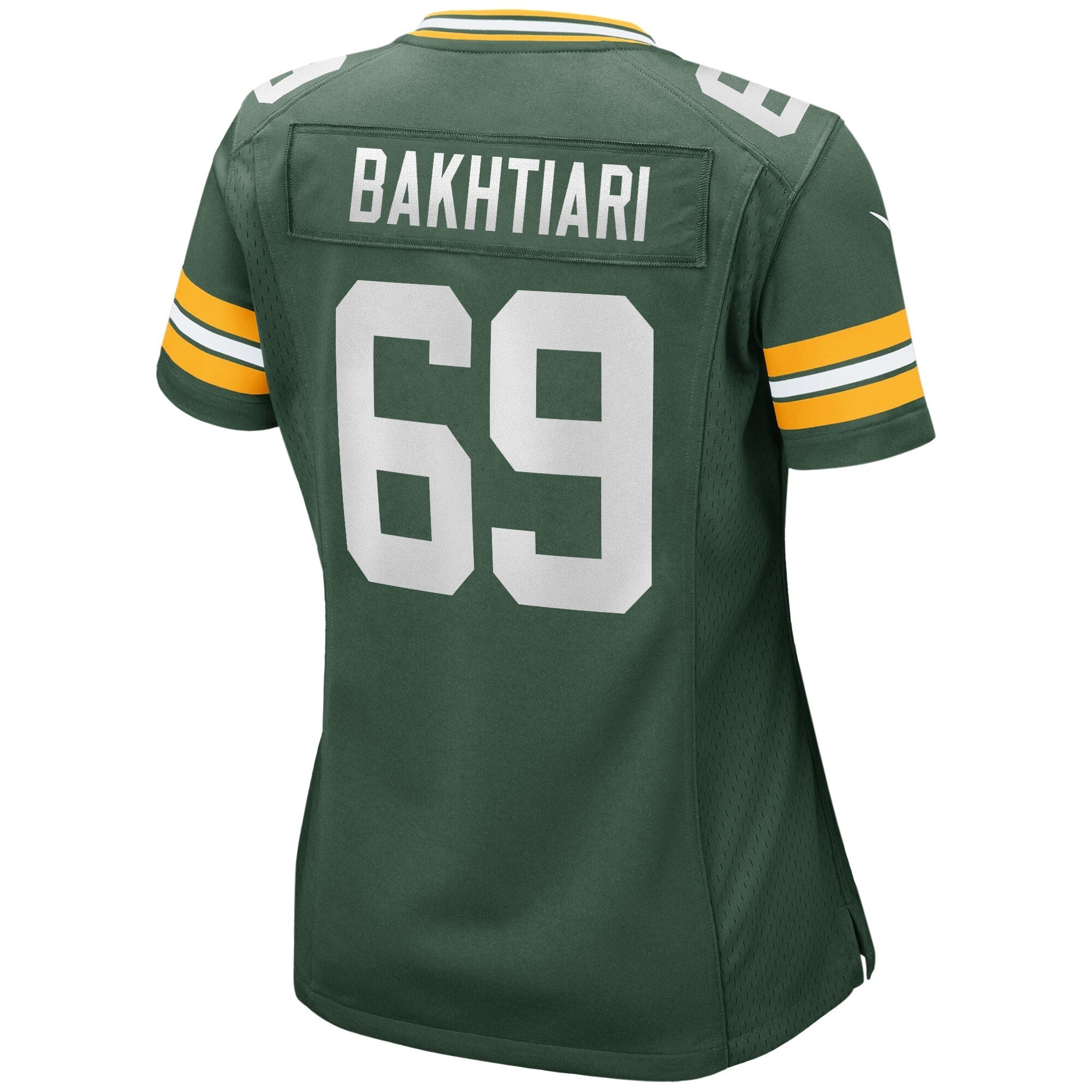 Women's Nike David Bakhtiari Green Green Bay Packers Game Player Jersey