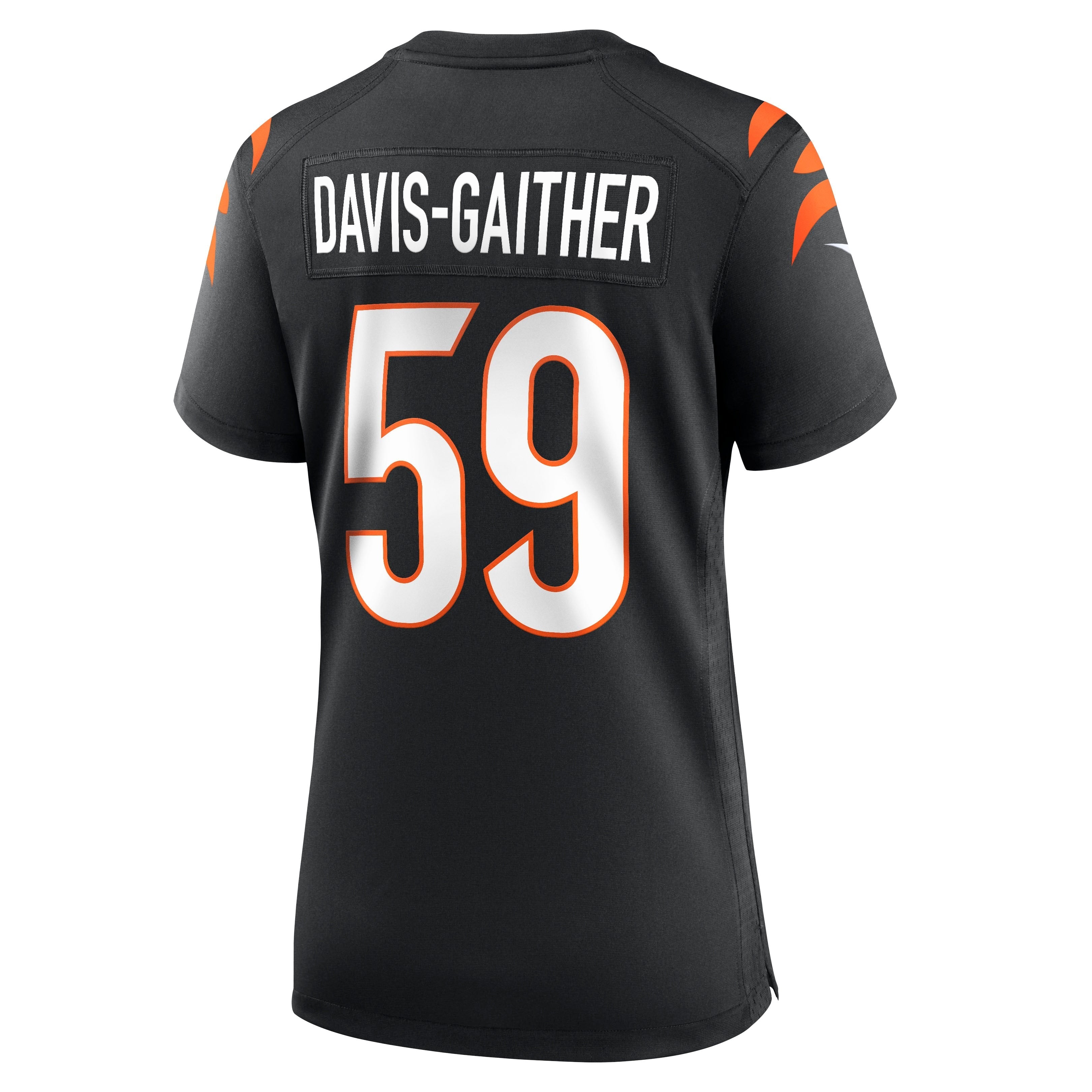 Women's Nike Akeem Davis-Gaither Black Cincinnati Bengals Game Player Jersey
