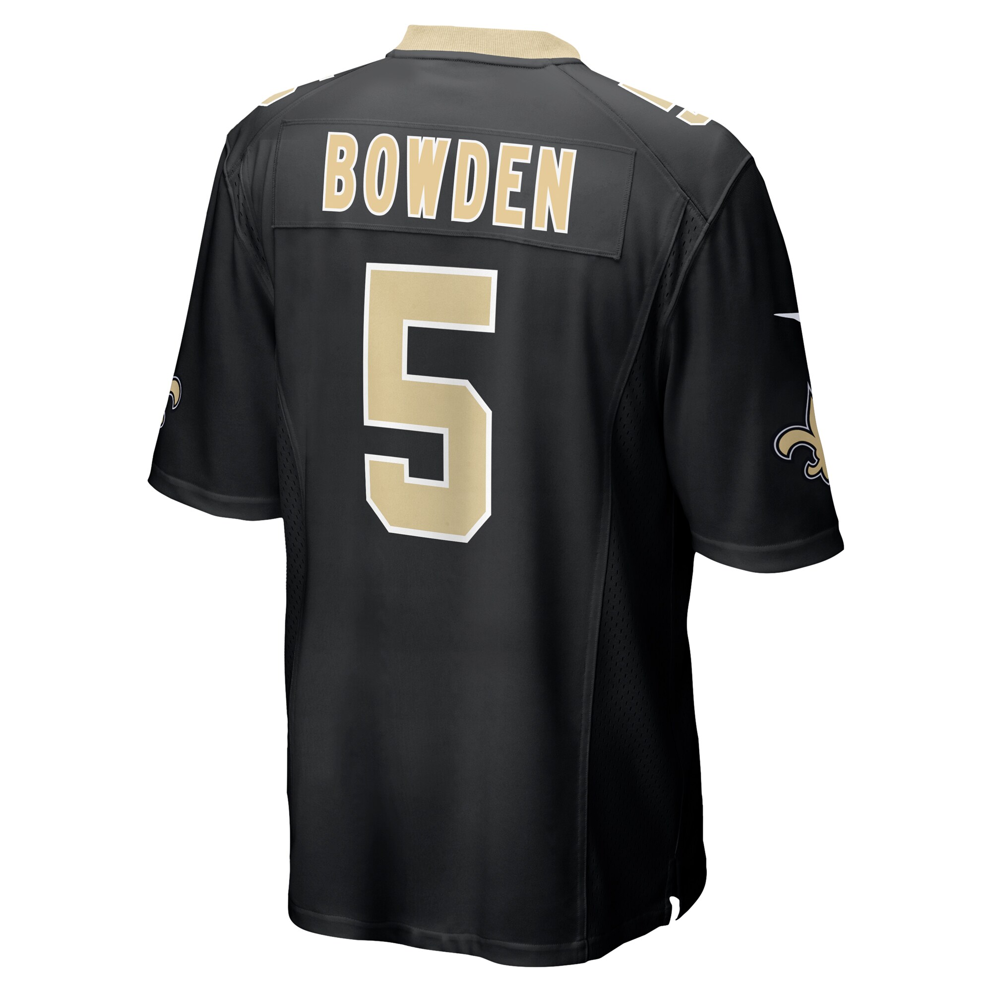 Lynn Bowden Jr. New Orleans Saints Nike Team Game Jersey -  Black