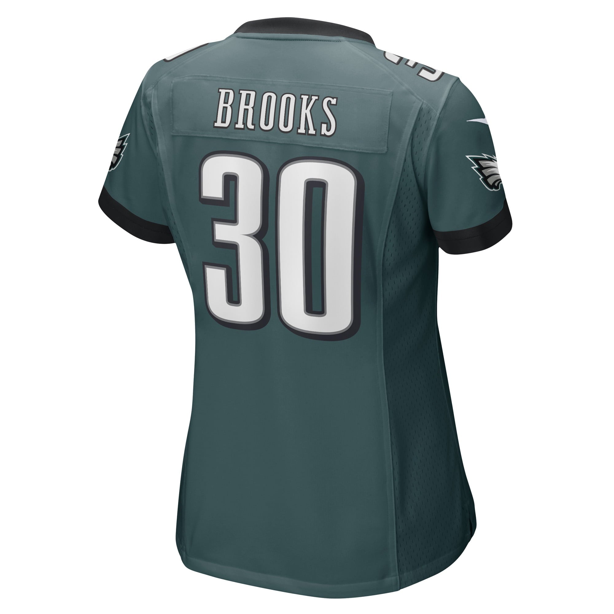 Women's Nike Kennedy Brooks Midnight Green Philadelphia Eagles Game Player Jersey