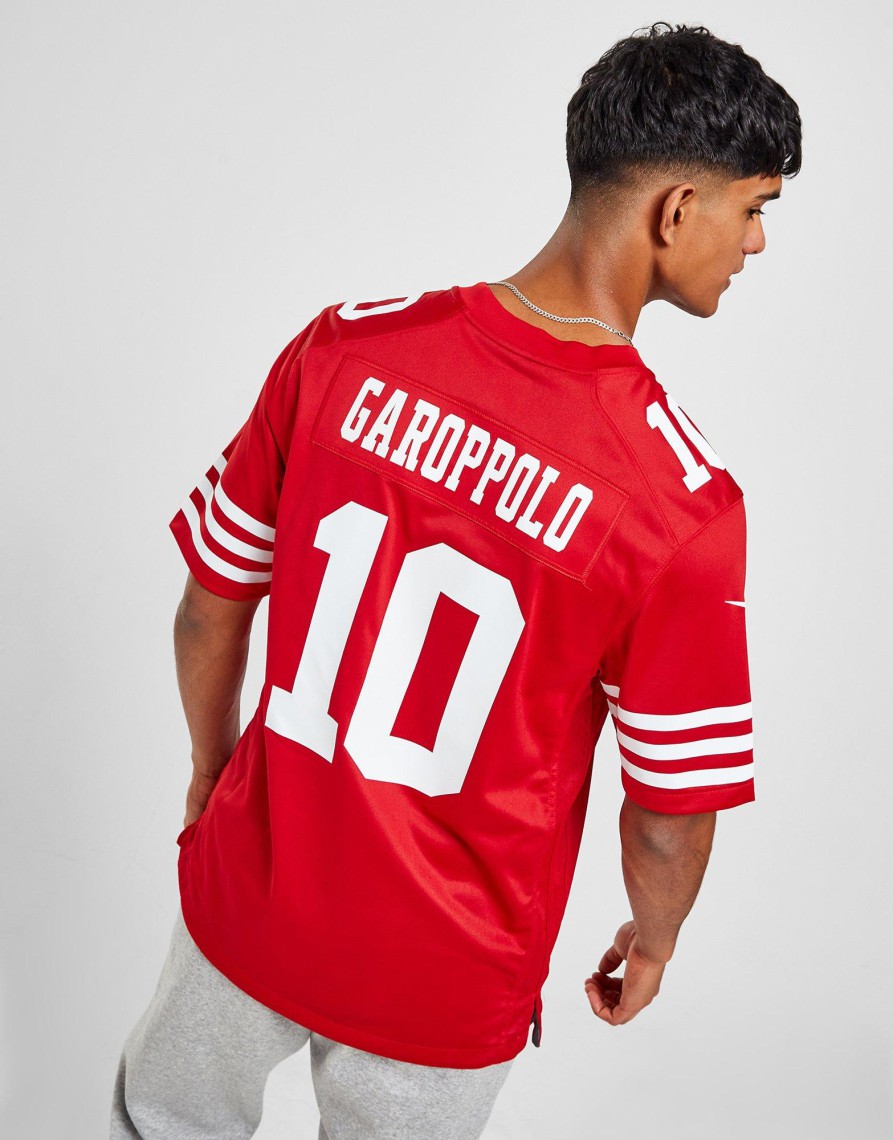 Outlet Nike NFL San Francisco 49ers Garoppolo #10 Jersey Rød S
