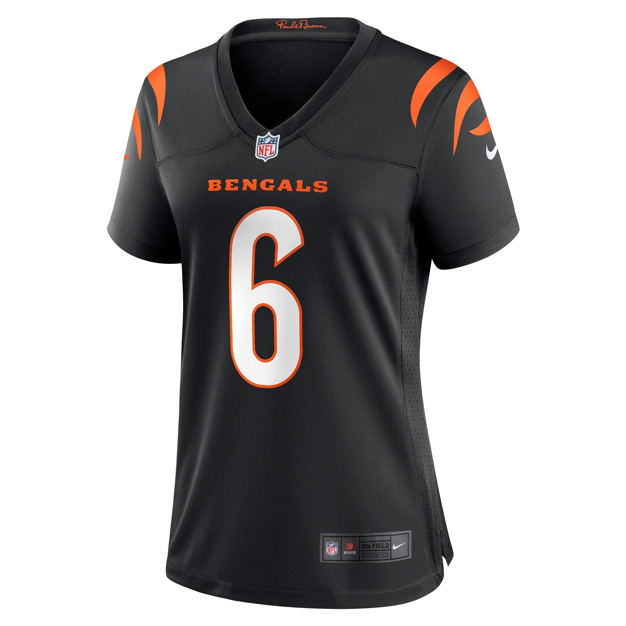 Women's Nike Jake Browning Black Cincinnati Bengals Game Jersey