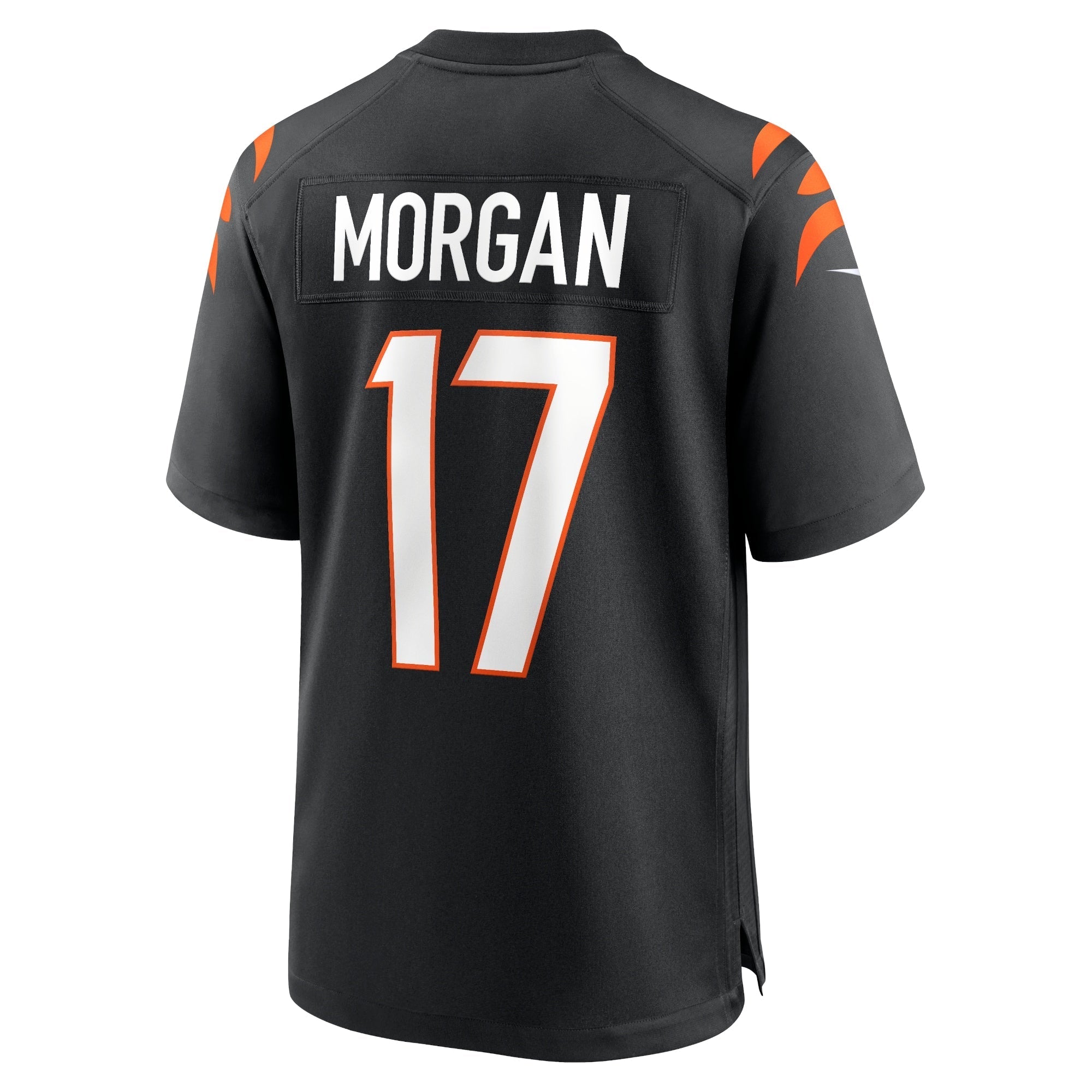 Men's Nike Stanley Morgan Black Cincinnati Bengals Player Game Jersey