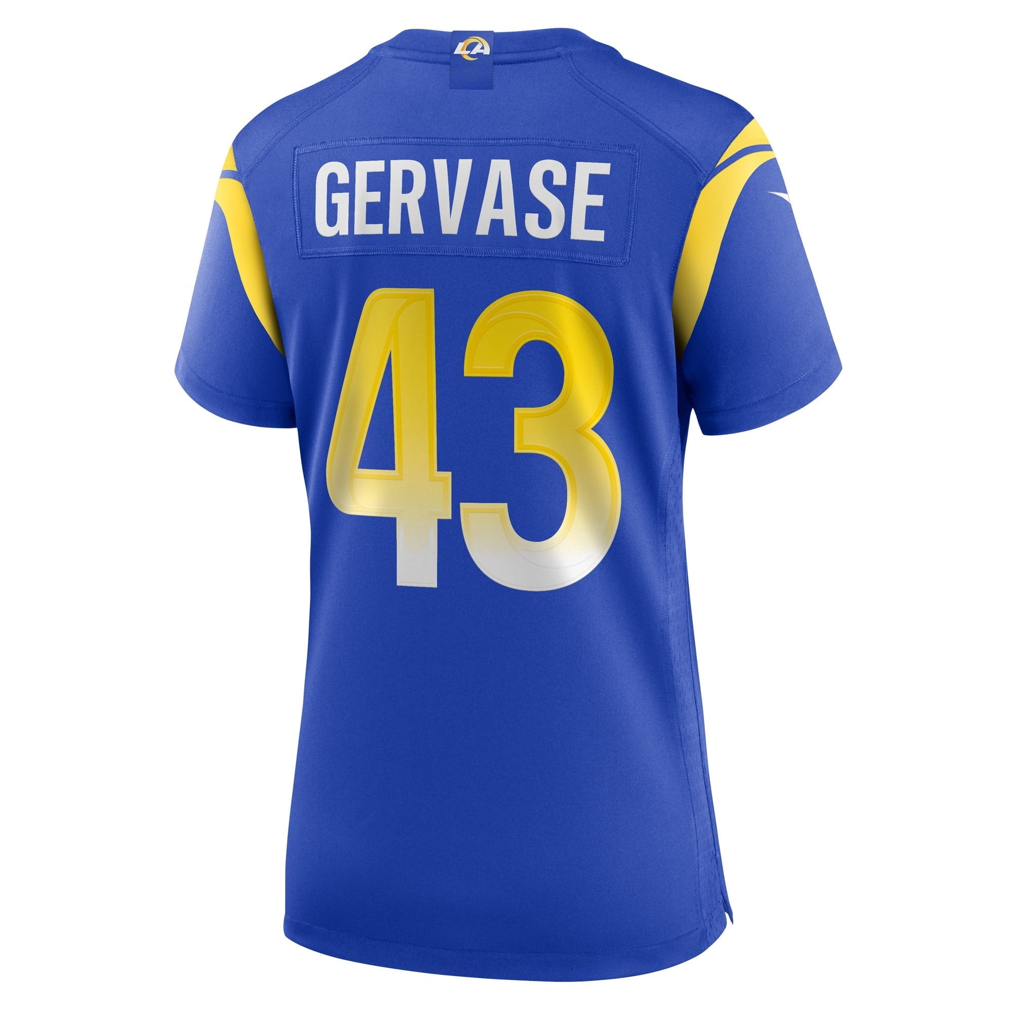 Women's Nike Jake Gervase Royal Los Angeles Rams Game Player Jersey
