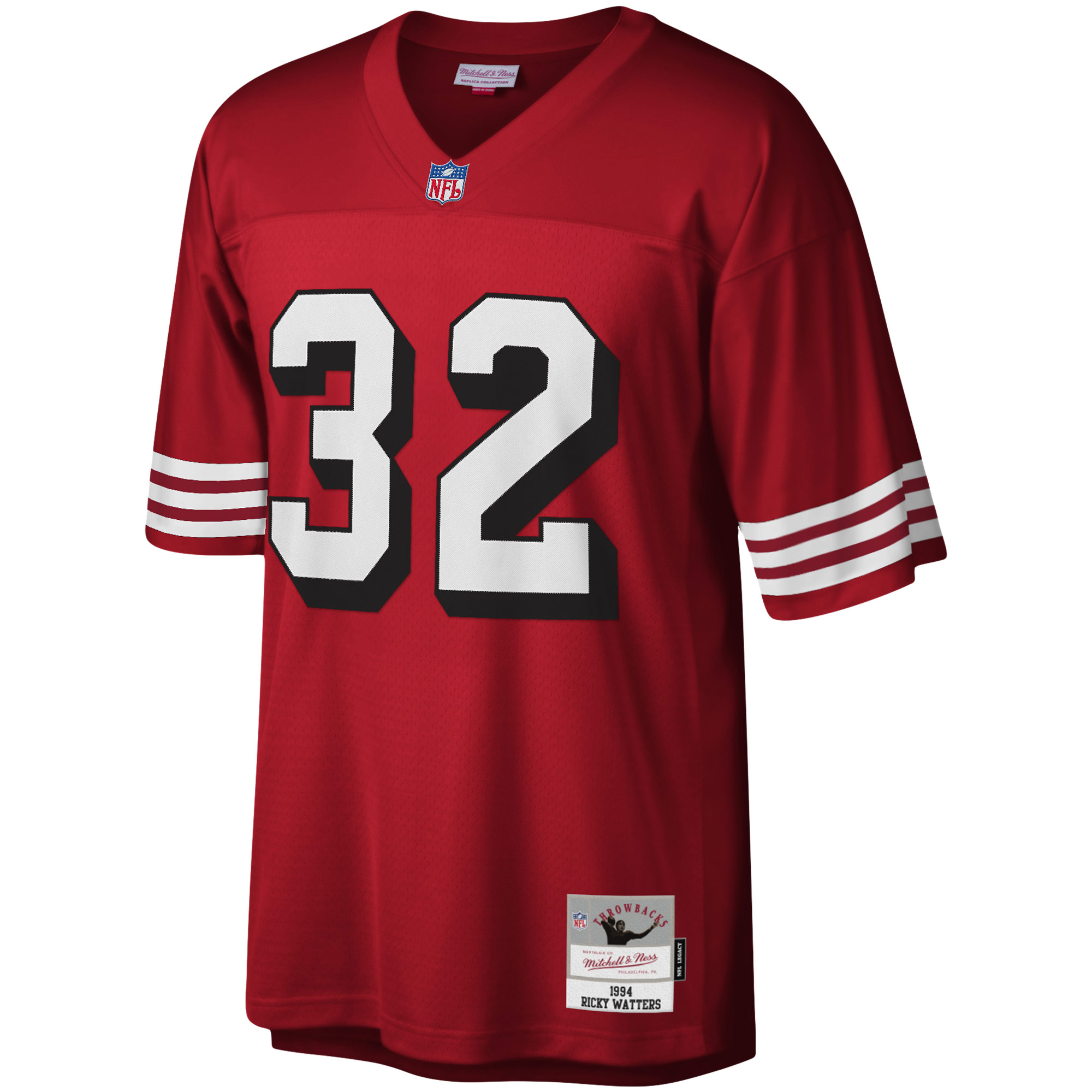 Ricky Watters San Francisco 49ers Mitchell & Ness Legacy Replica Jersey - Scarlet