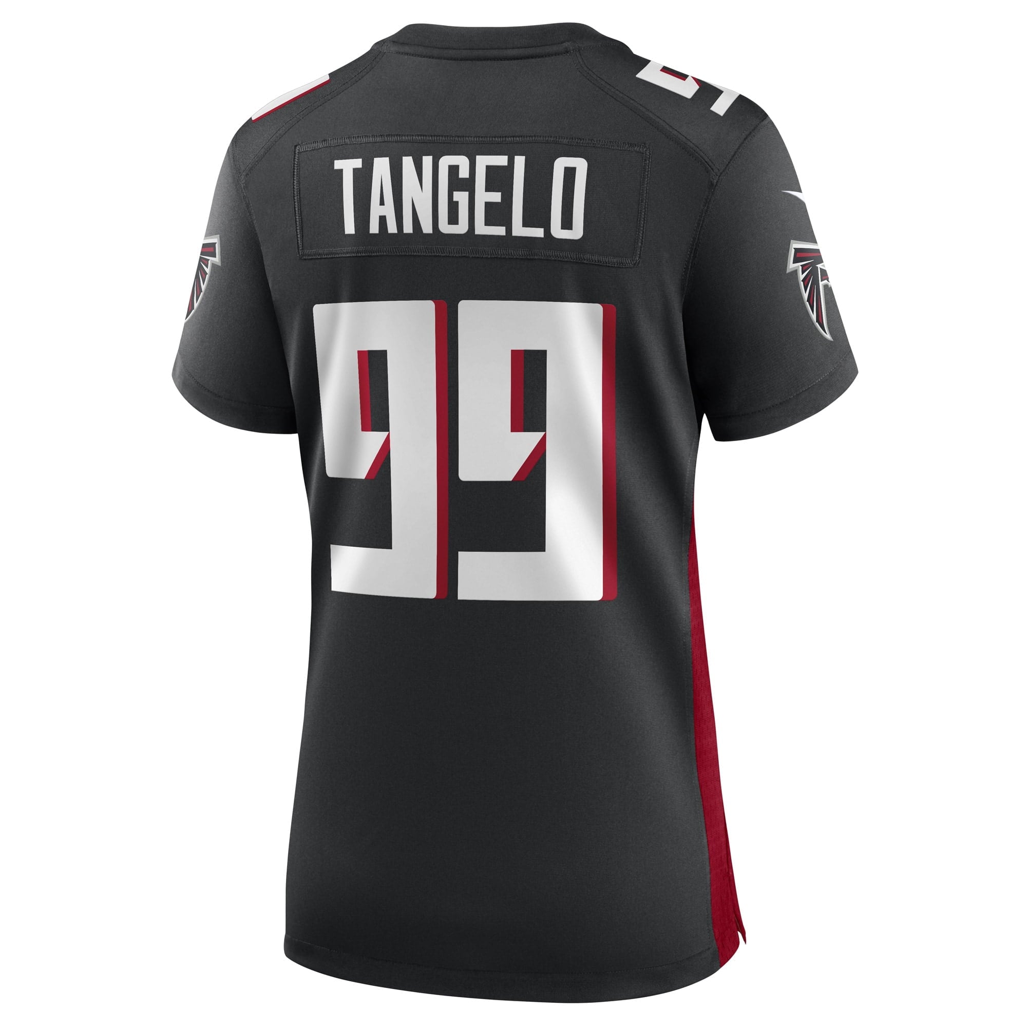 Women's Nike Black Derrick Tangelo Atlanta Falcons Game Player Jersey