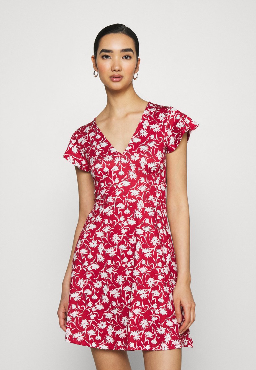 Sale Even&Odd Robe en jersey Meilleure qualité robes col en v profond femme XS