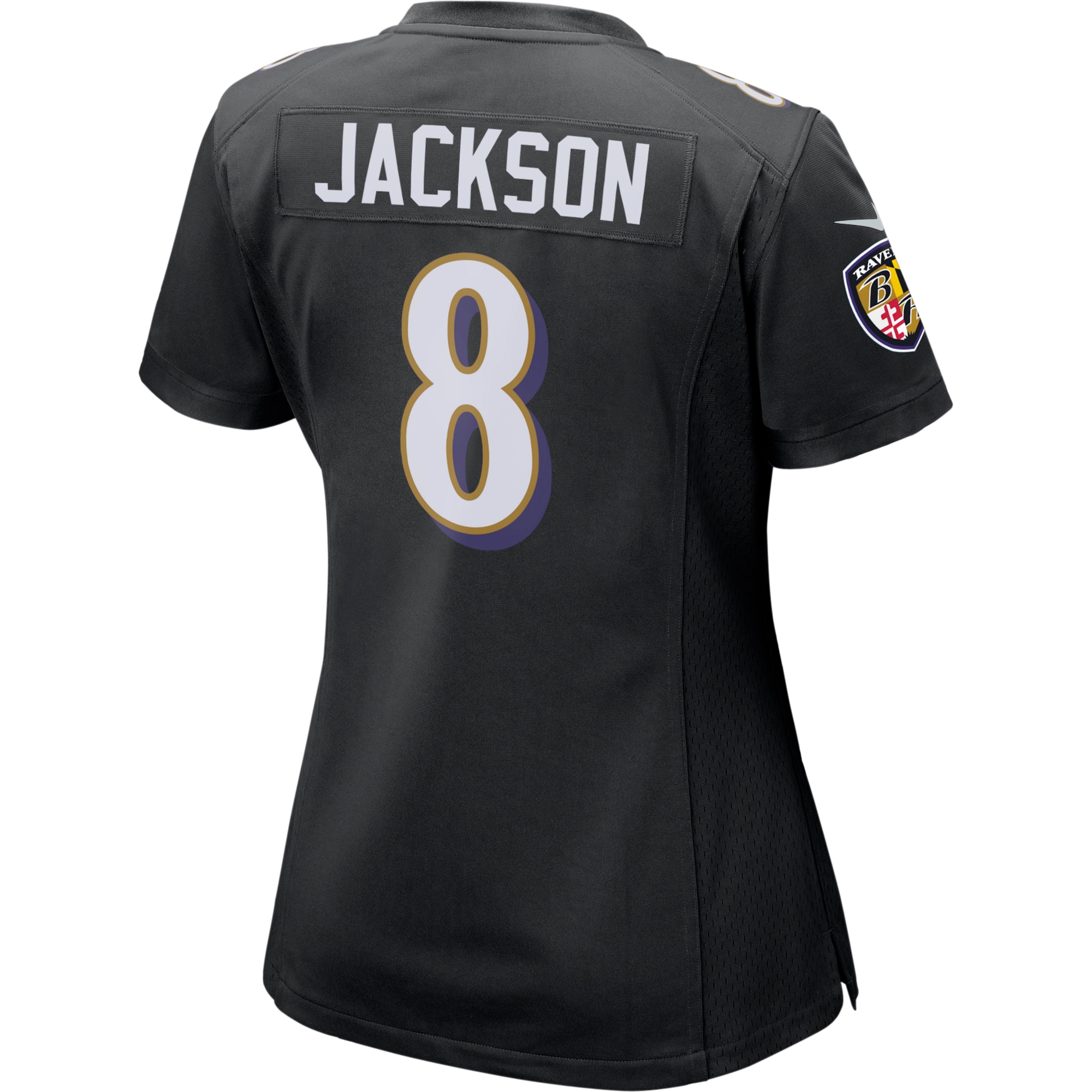 Lamar Jackson Baltimore Ravens Nike Women's Game Event Jersey - Black