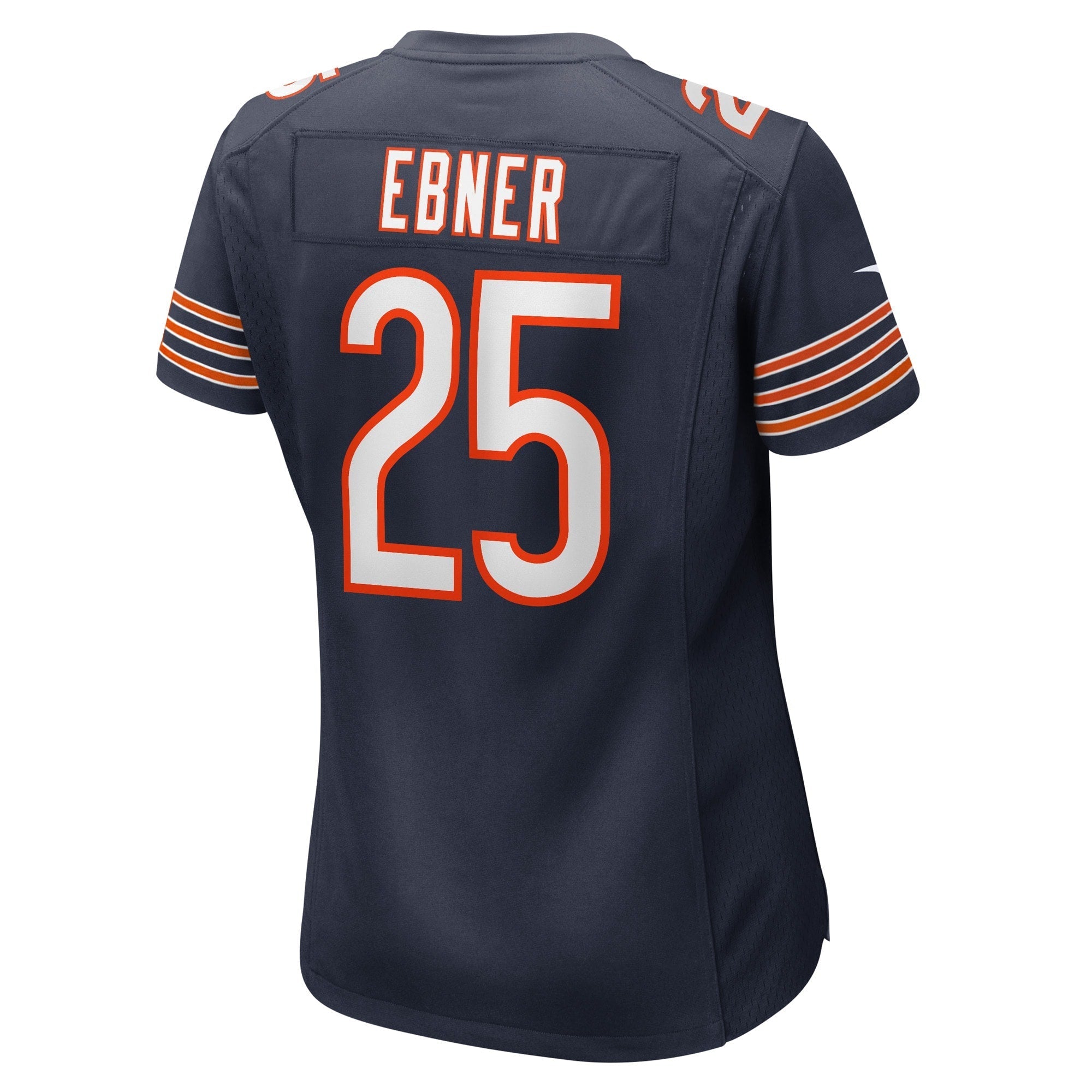 Women's Nike Trestan Ebner Navy Chicago Bears Game Player Jersey