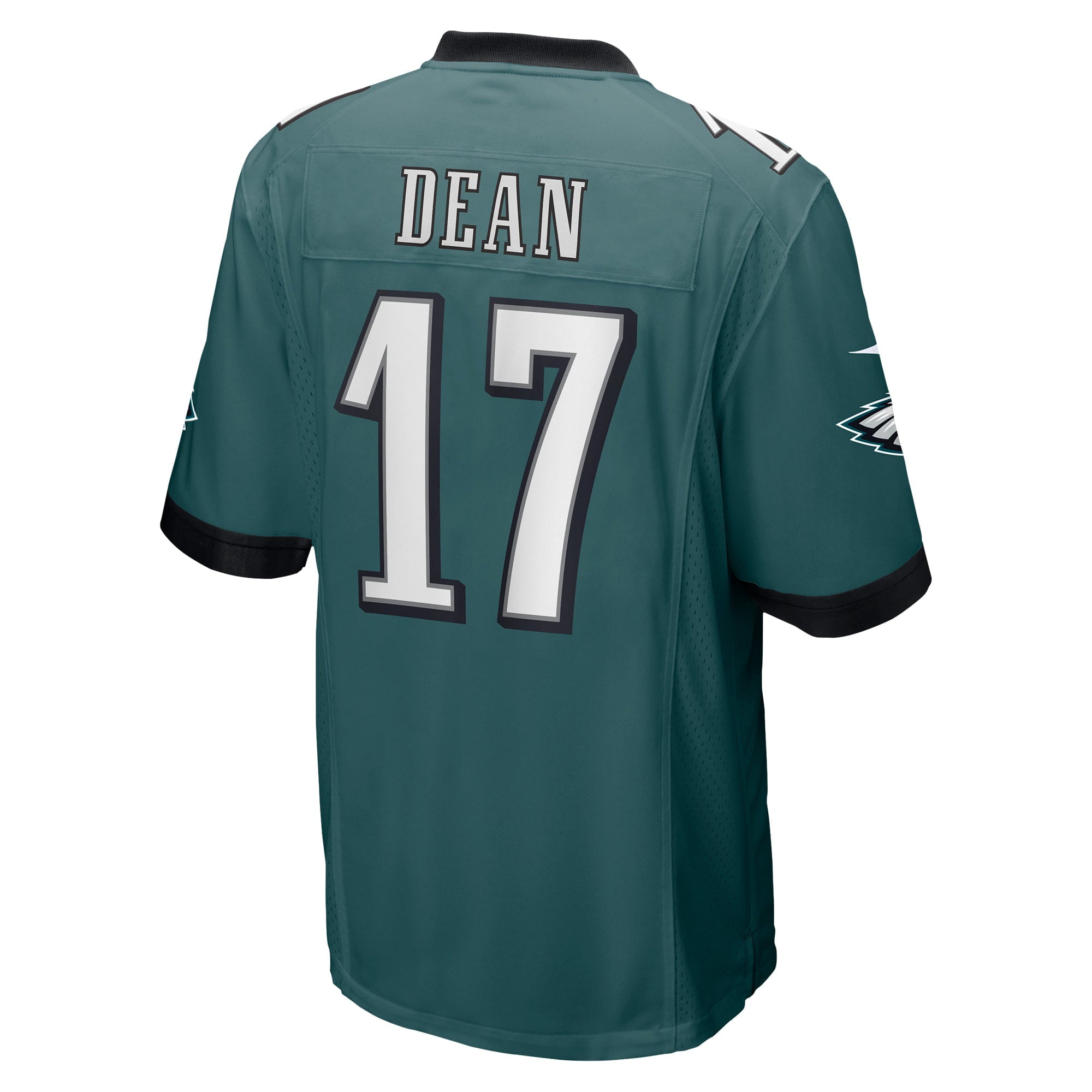 Men's Nike Nakobe Dean Green Philadelphia Eagles Player Game Jersey