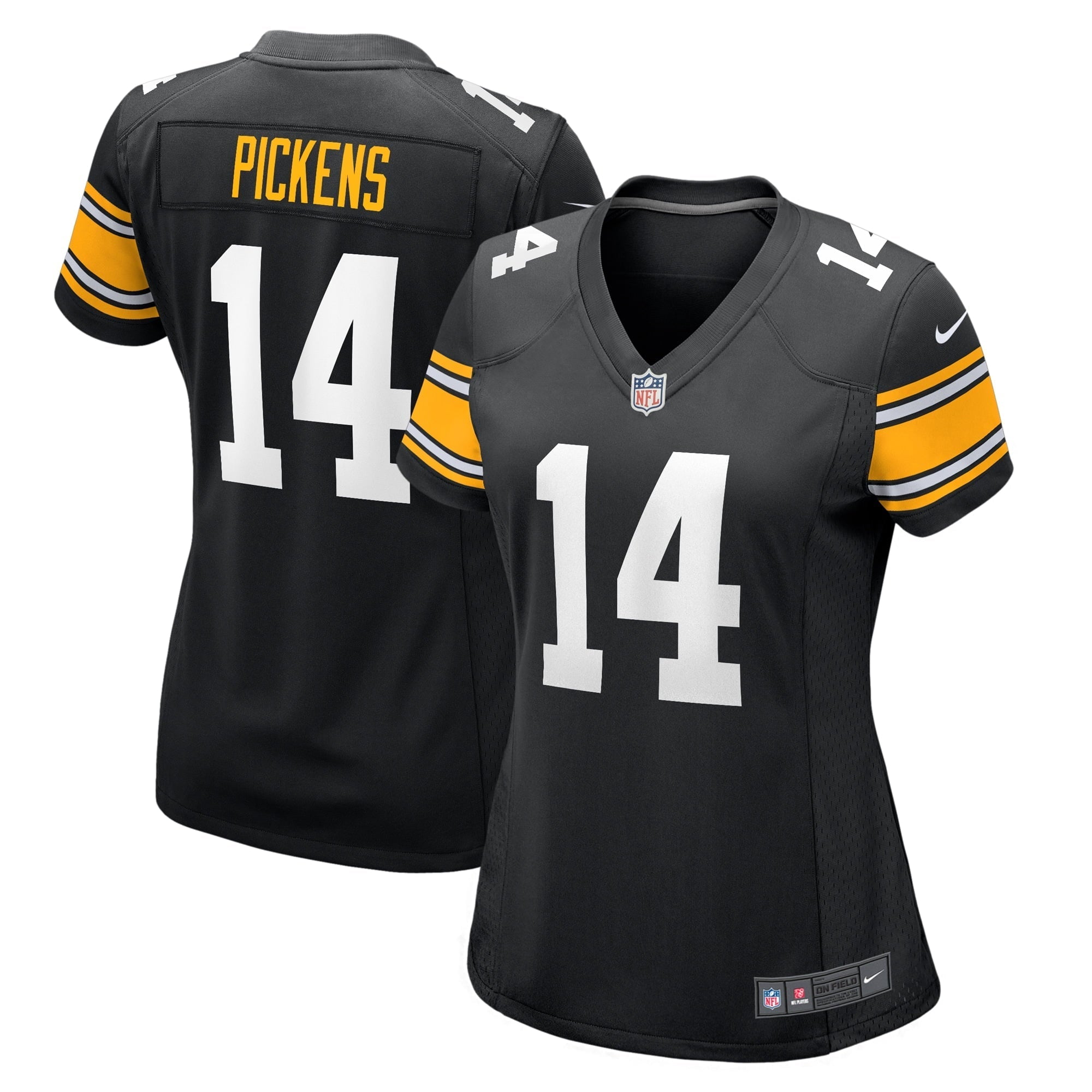 Women's Nike George Pickens Black Pittsburgh Steelers Alternate Game Player Jersey