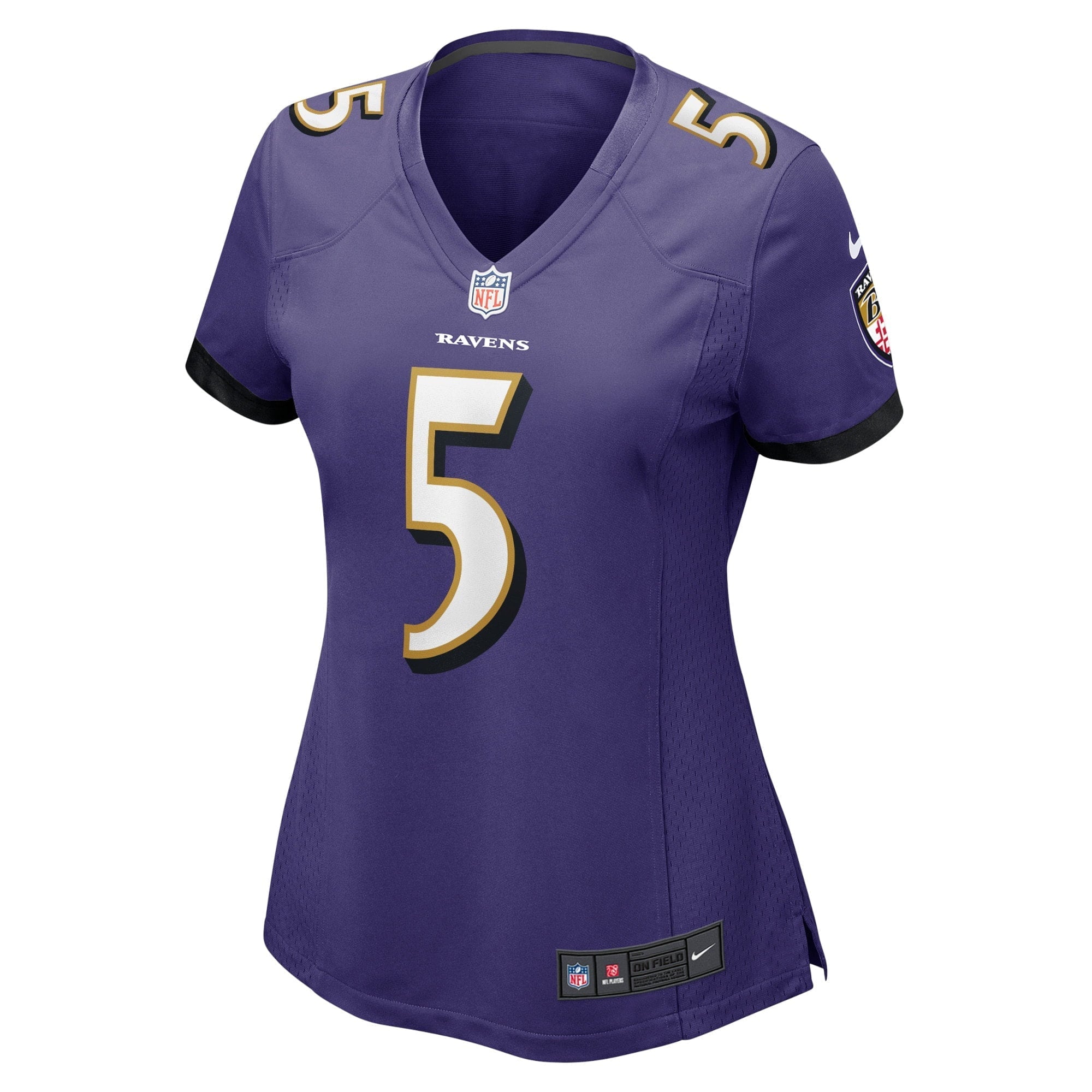 Women's Nike Brett Hundley Purple Baltimore Ravens Home Game Player Jersey