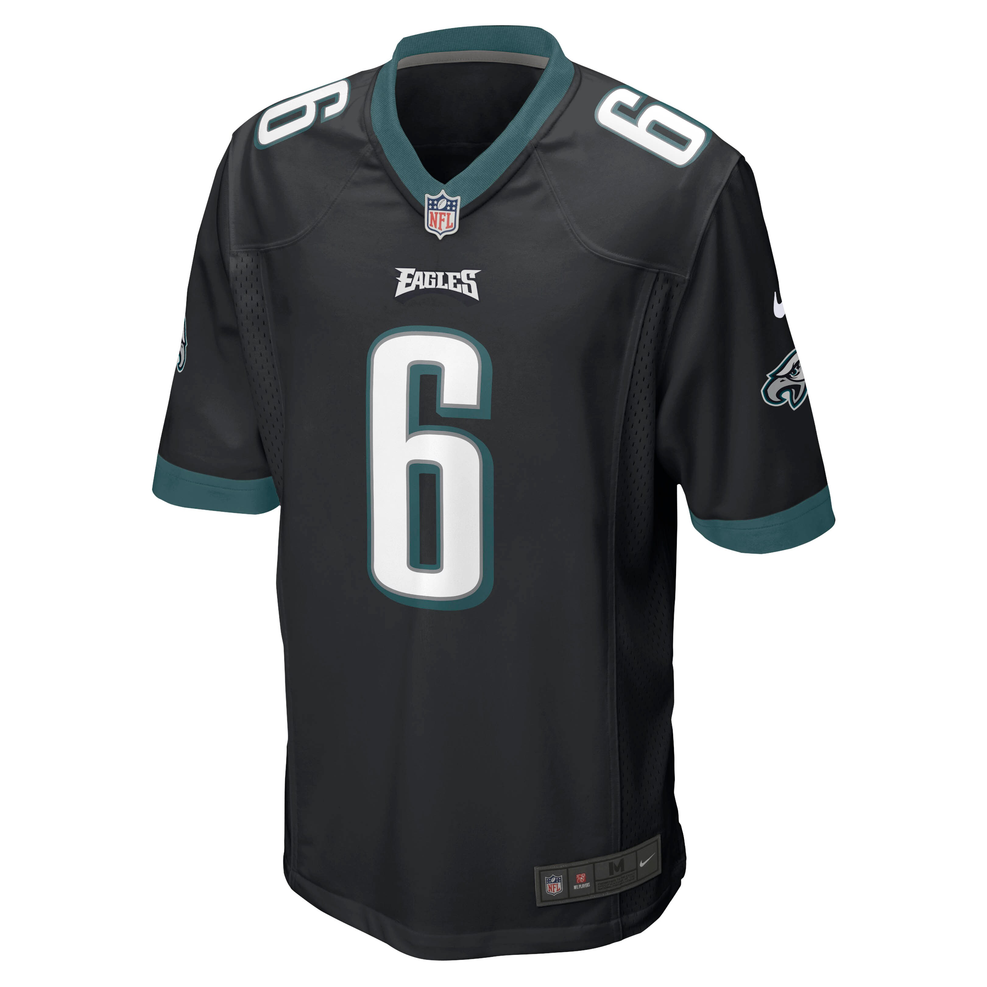 DeVonta Smith Philadelphia Eagles Nike Game Jersey - Black