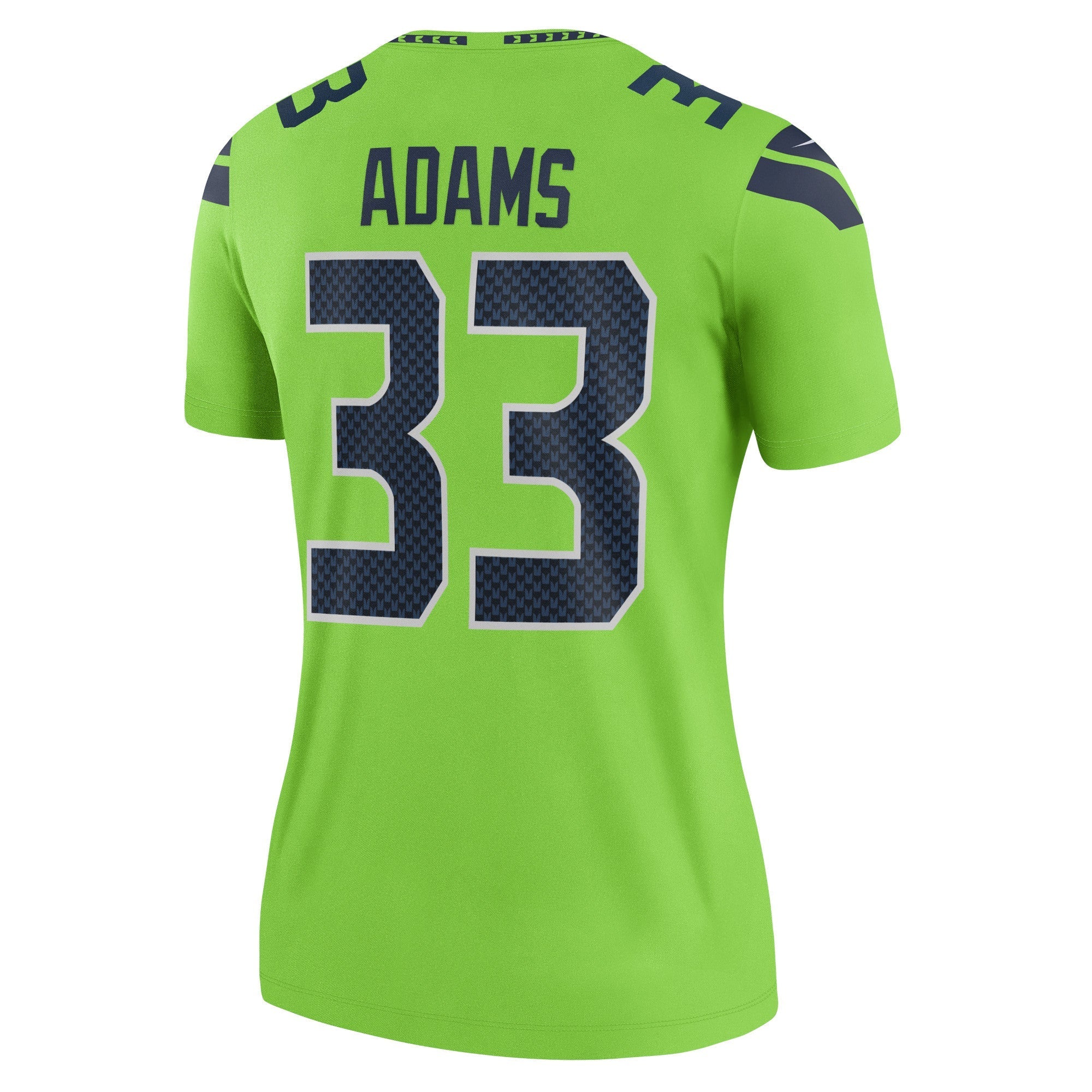 Women's Nike Jamal Adams Neon Green Seattle Seahawks Legend Jersey
