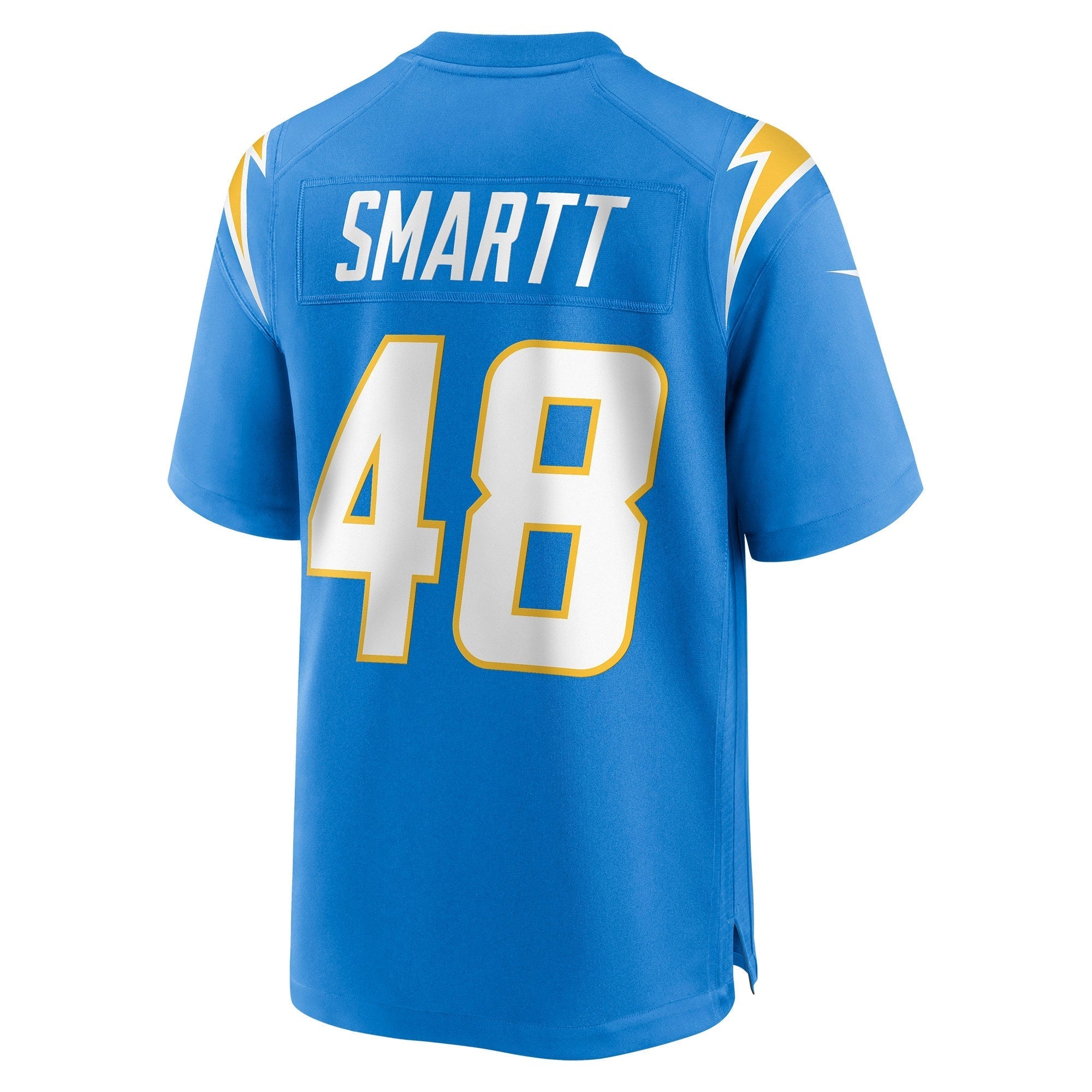 Men's Nike Stone Smartt Powder Blue Los Angeles Chargers Game Player Jersey