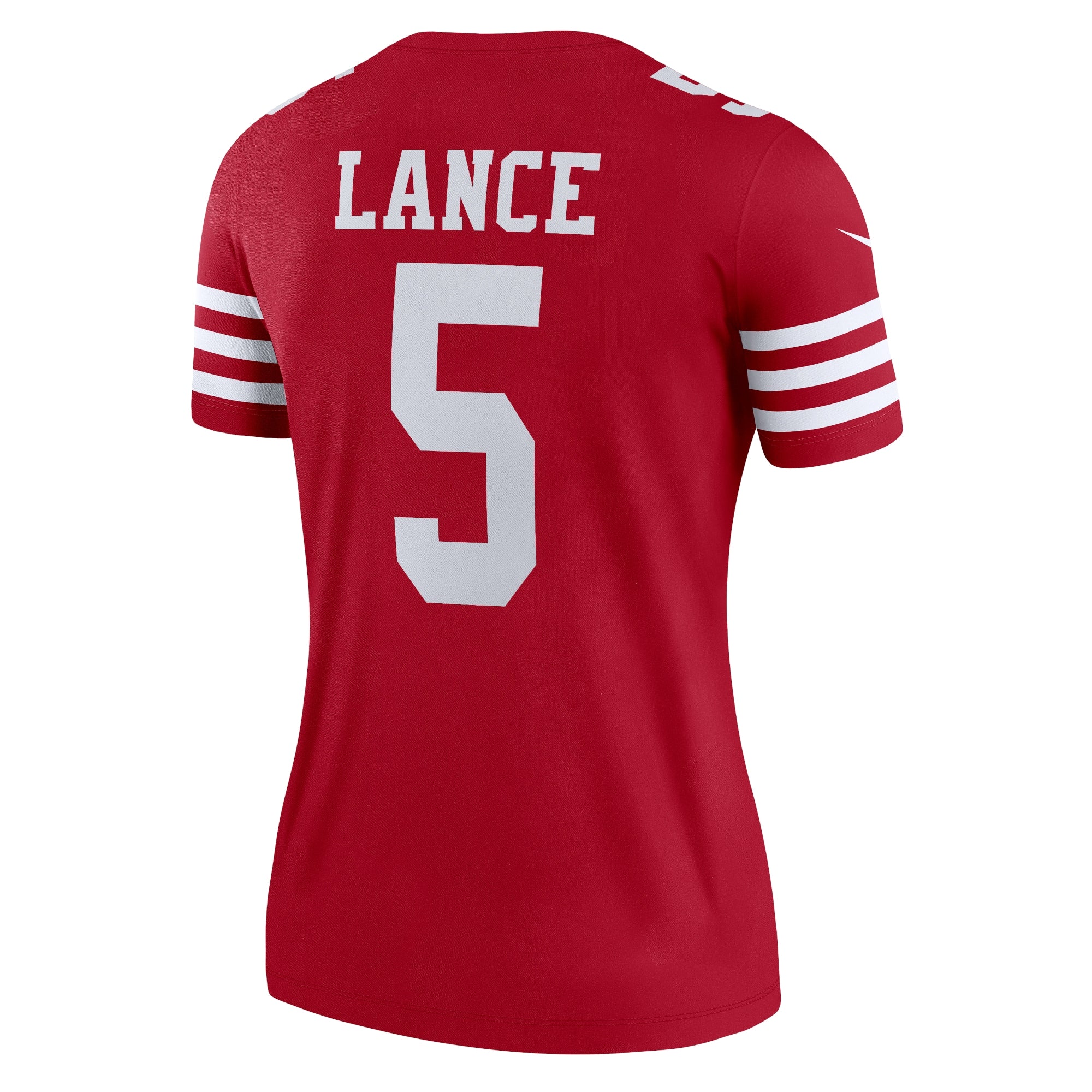 Women's Nike Trey Lance Scarlet San Francisco 49ers Legend Jersey