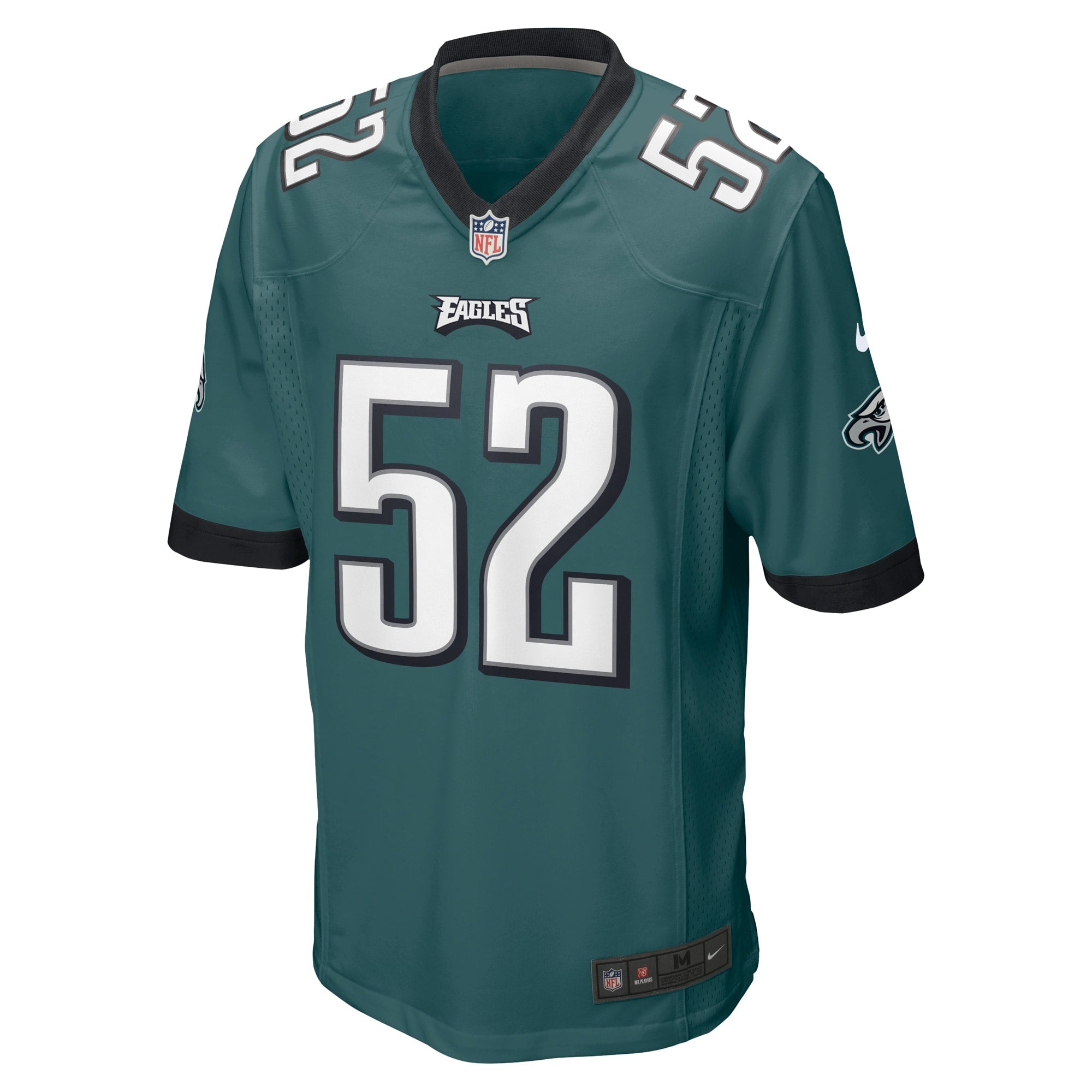 Men's Nike Davion Taylor Midnight Green Philadelphia Eagles Game Jersey